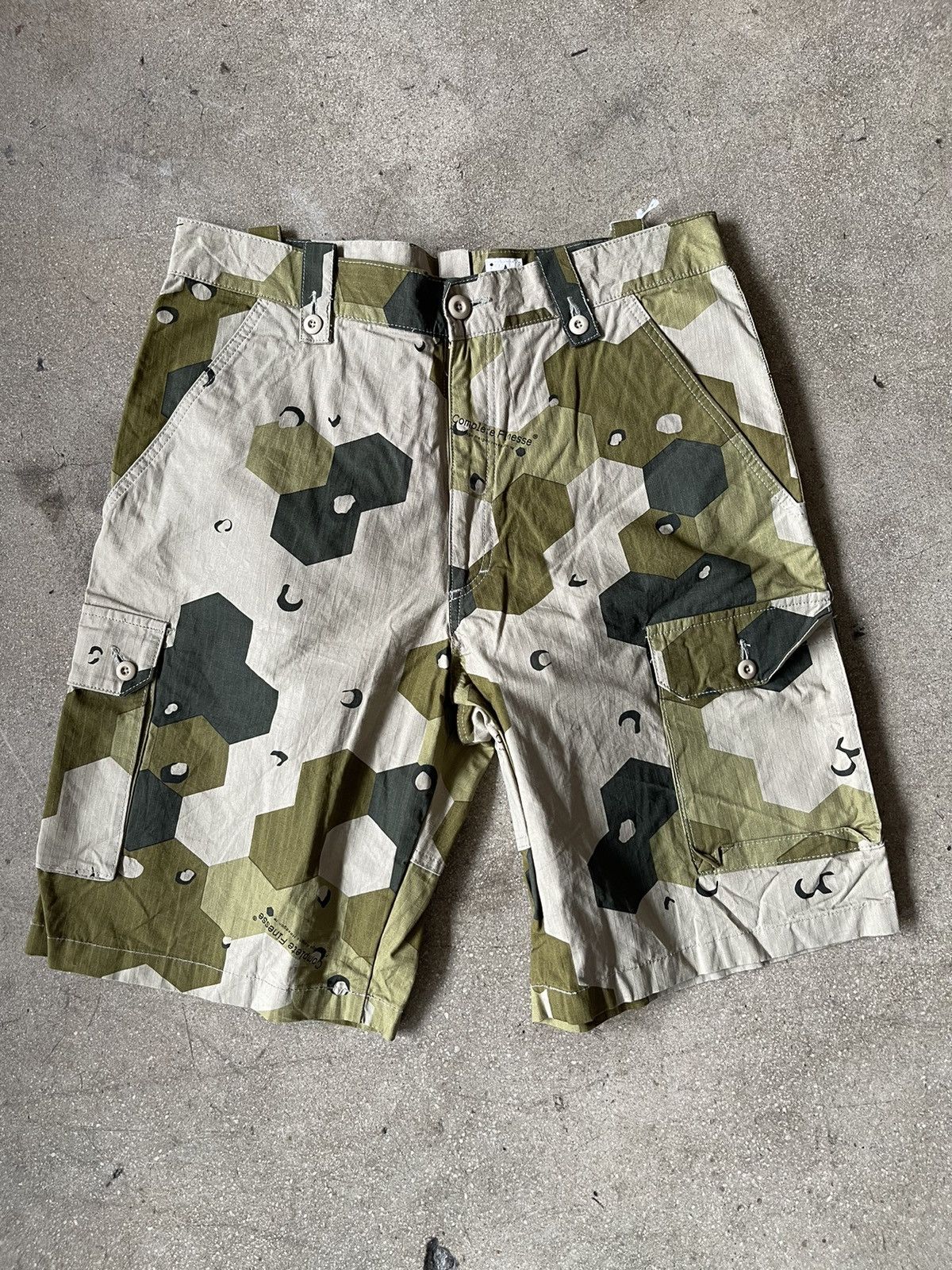 Rare Complete Finesse Knowledge Hexagon Ripstop Cargo shorts