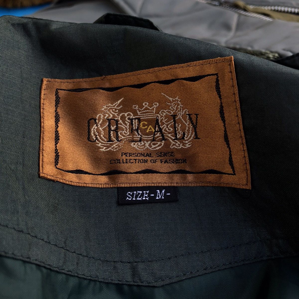 Japanese Brand VINTAGE CREALY COLLECTION OF FASHION MA-1 STYLE JACKET Size US M / EU 48-50 / 2 - 9 Thumbnail