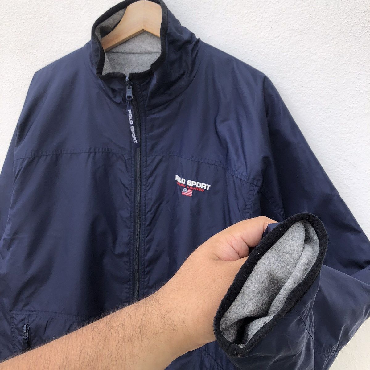 Polo Ralph Lauren REVERSIBLE JACKET POLO SPORT RALPH LAUREN RARE DESIGN Size US L / EU 52-54 / 3 - 6 Thumbnail