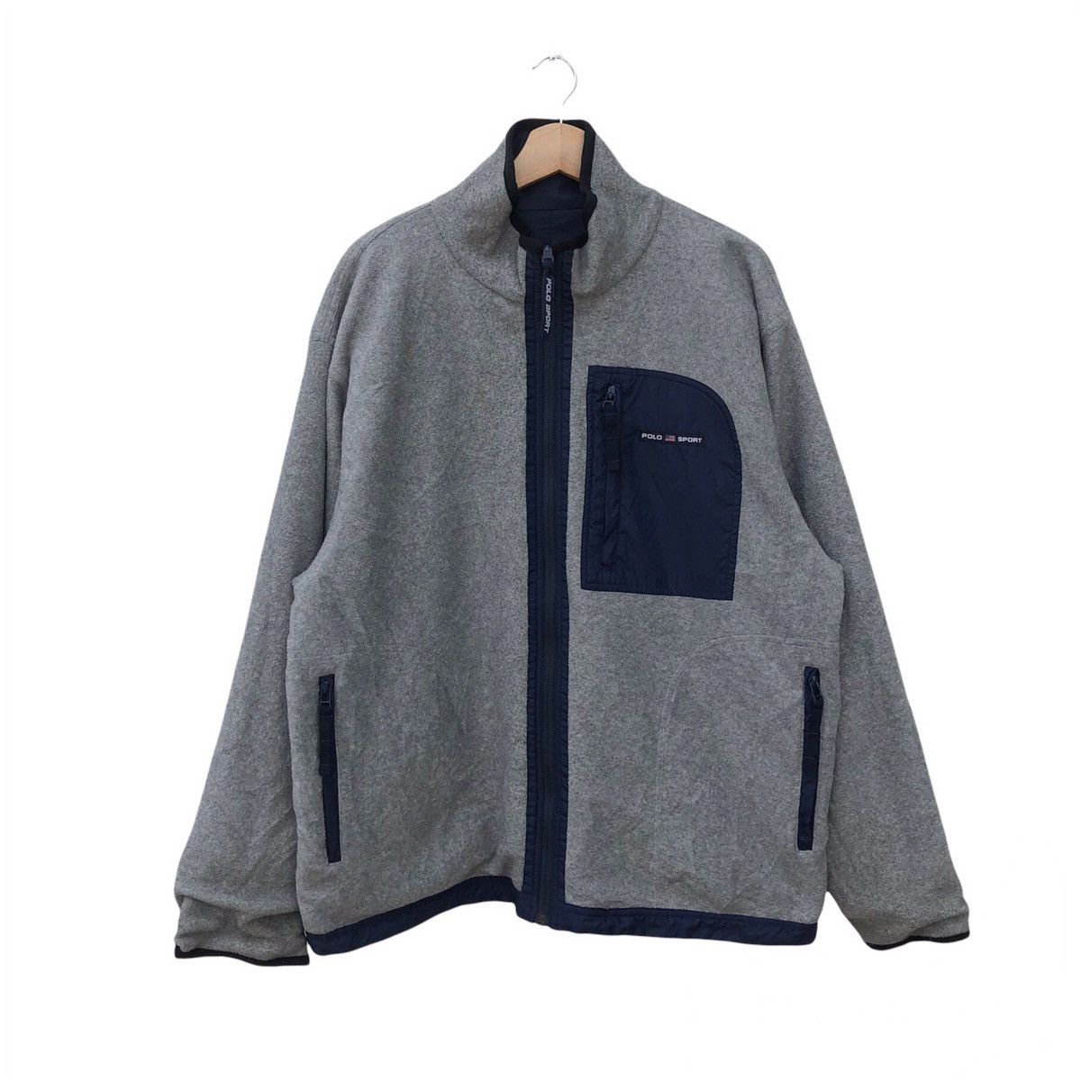 Polo Ralph Lauren REVERSIBLE JACKET POLO SPORT RALPH LAUREN RARE DESIGN Size US L / EU 52-54 / 3 - 1 Thumbnail