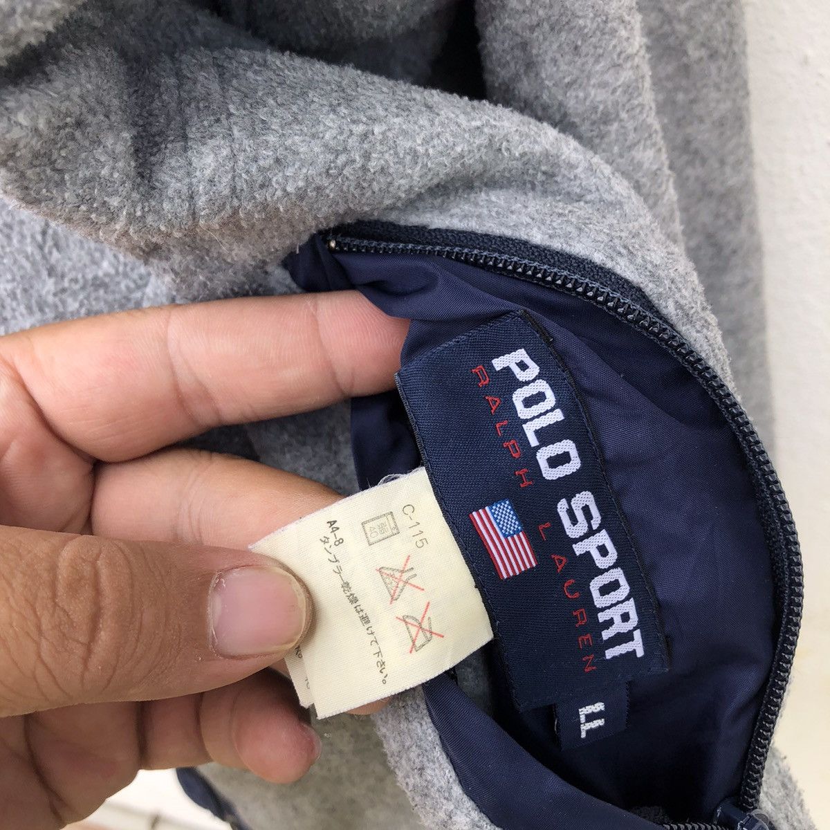 Polo Ralph Lauren REVERSIBLE JACKET POLO SPORT RALPH LAUREN RARE DESIGN Size US L / EU 52-54 / 3 - 11 Thumbnail
