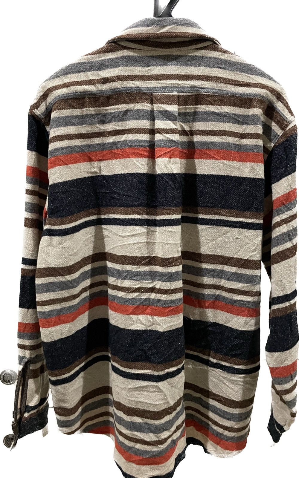 Benetton × United Colors Of Benetton United Colors of Benetton Stripe Jacket Shirt Size US S / EU 44-46 / 1 - 6 Thumbnail