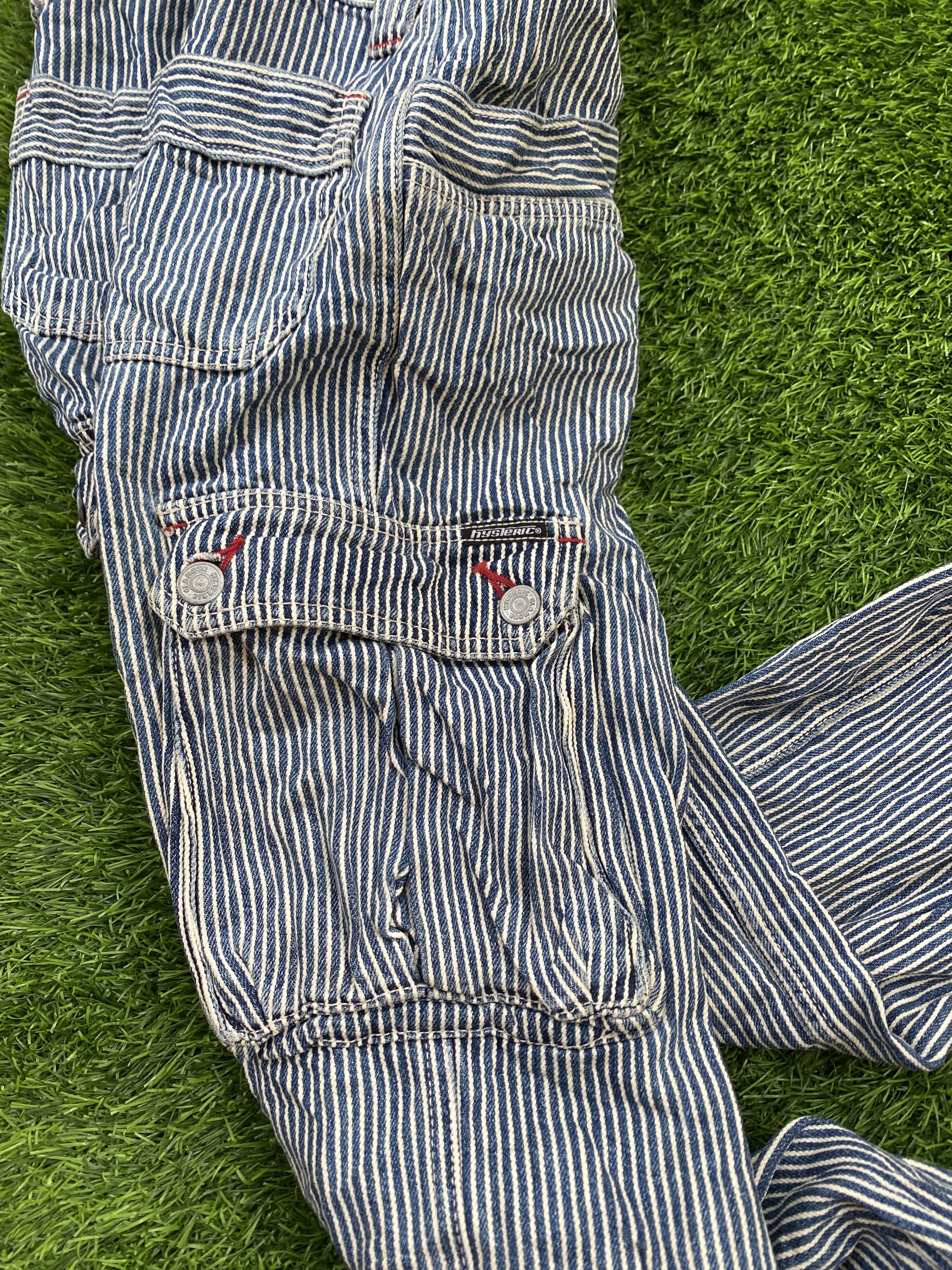 Hysteric Glamour Vintage Hysteric Glamour Hickory Overall Striped Workwear Size US 31 - 9 Thumbnail