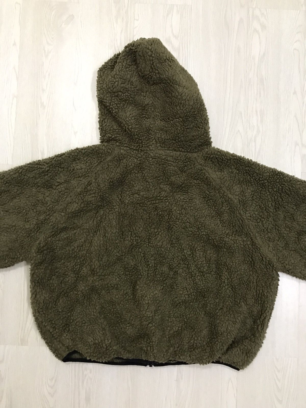 Japanese Brand × Vintage Vintage First Down Deep Pile Sherpa Jacket Military Hoodie Size US L / EU 52-54 / 3 - 8 Thumbnail