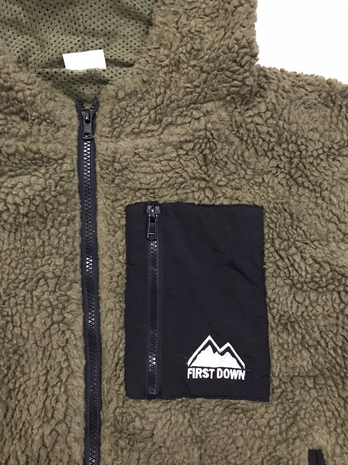 Japanese Brand × Vintage Vintage First Down Deep Pile Sherpa Jacket Military Hoodie Size US L / EU 52-54 / 3 - 11 Thumbnail