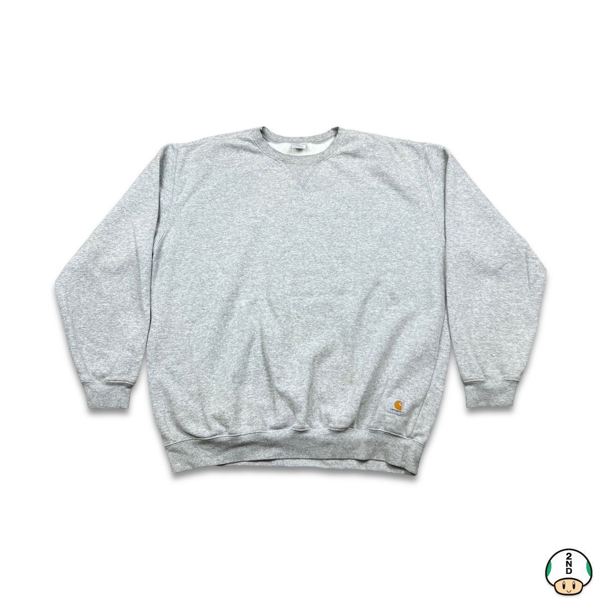 Carhartt Vintage Carhartt Sweatshirt Workwear Baggy Pullover Y2K Crew Size US XL / EU 56 / 4 - 1 Thumbnail