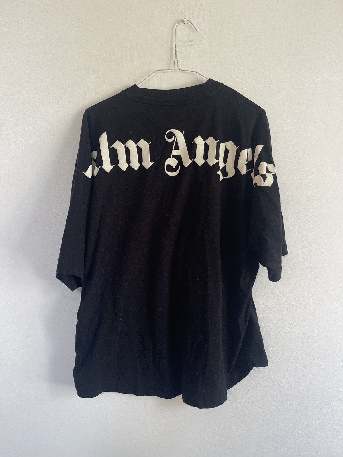 Genuine Palm Angels Los Angeles Sprayed T-shirt. In - Depop