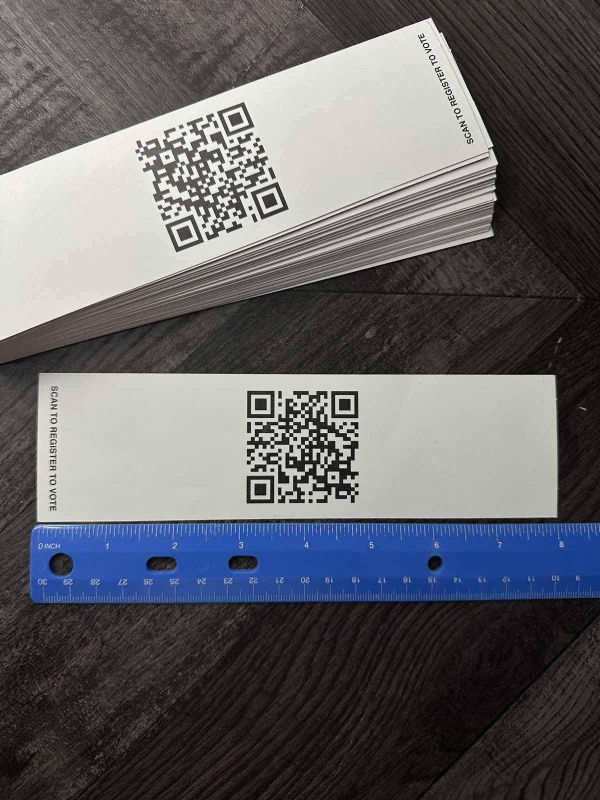 Supreme Supreme QR Code Vote Red Box Logo Stickers (50 Count) Size ONE SIZE - 6 Thumbnail