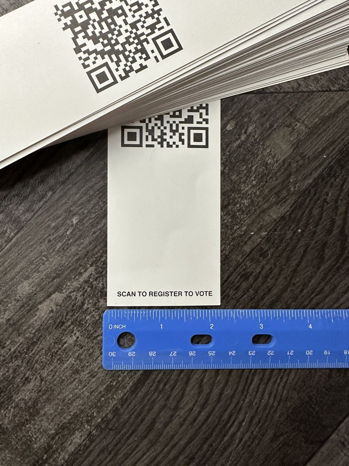 Supreme Supreme QR Code Vote Red Box Logo Stickers (50 Count) Size ONE SIZE - 7 Thumbnail