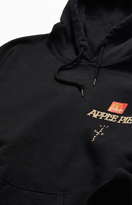 Travis Scott Travis Scott x McDonald's Apple Pie Hoodie Black Size