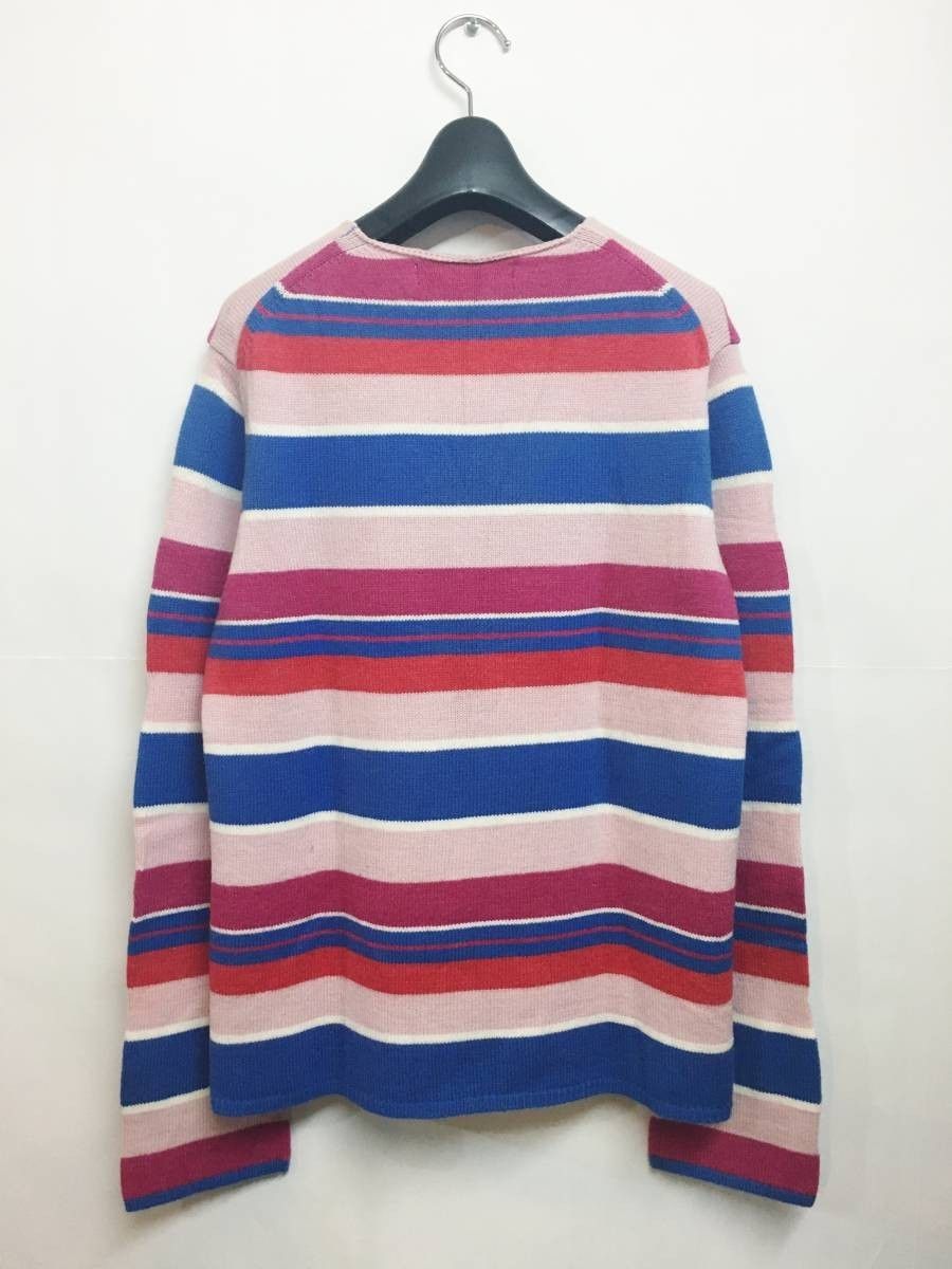 Comme des Garcons × Vintage Comme Des Garçons Striped Knit Size US M / EU 48-50 / 2 - 2 Thumbnail