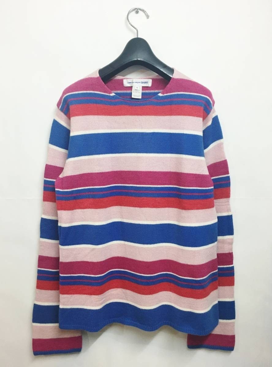 Comme Des Garçons Striped Knit