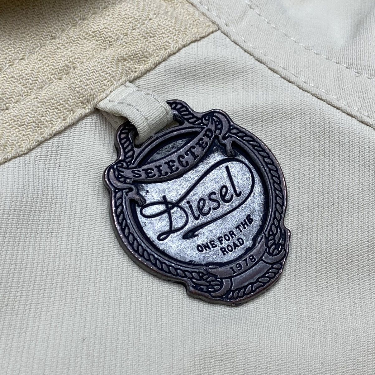 Diesel DIESEL MASK HOODED ARCHIVE MULTIPOCKET BOMBER JACKET № 2024 Size L / US 10 / IT 46 - 7 Thumbnail