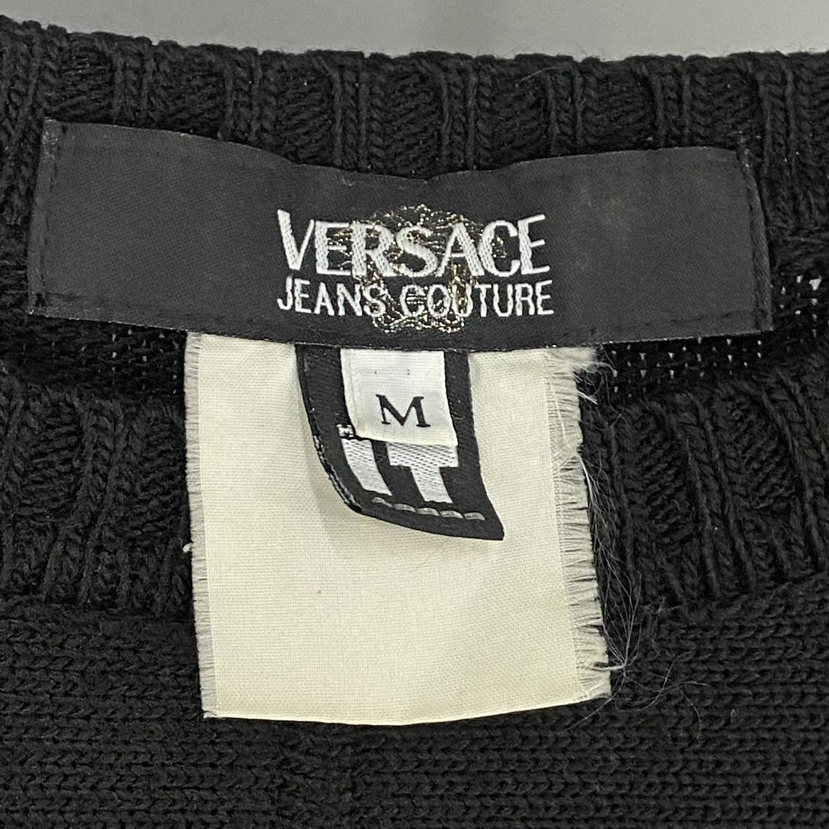 Versace VERSACE KNIT + PRINTED BIG LOGO + EMBROIDERED MINI LOGO Size US M / EU 48-50 / 2 - 7 Thumbnail