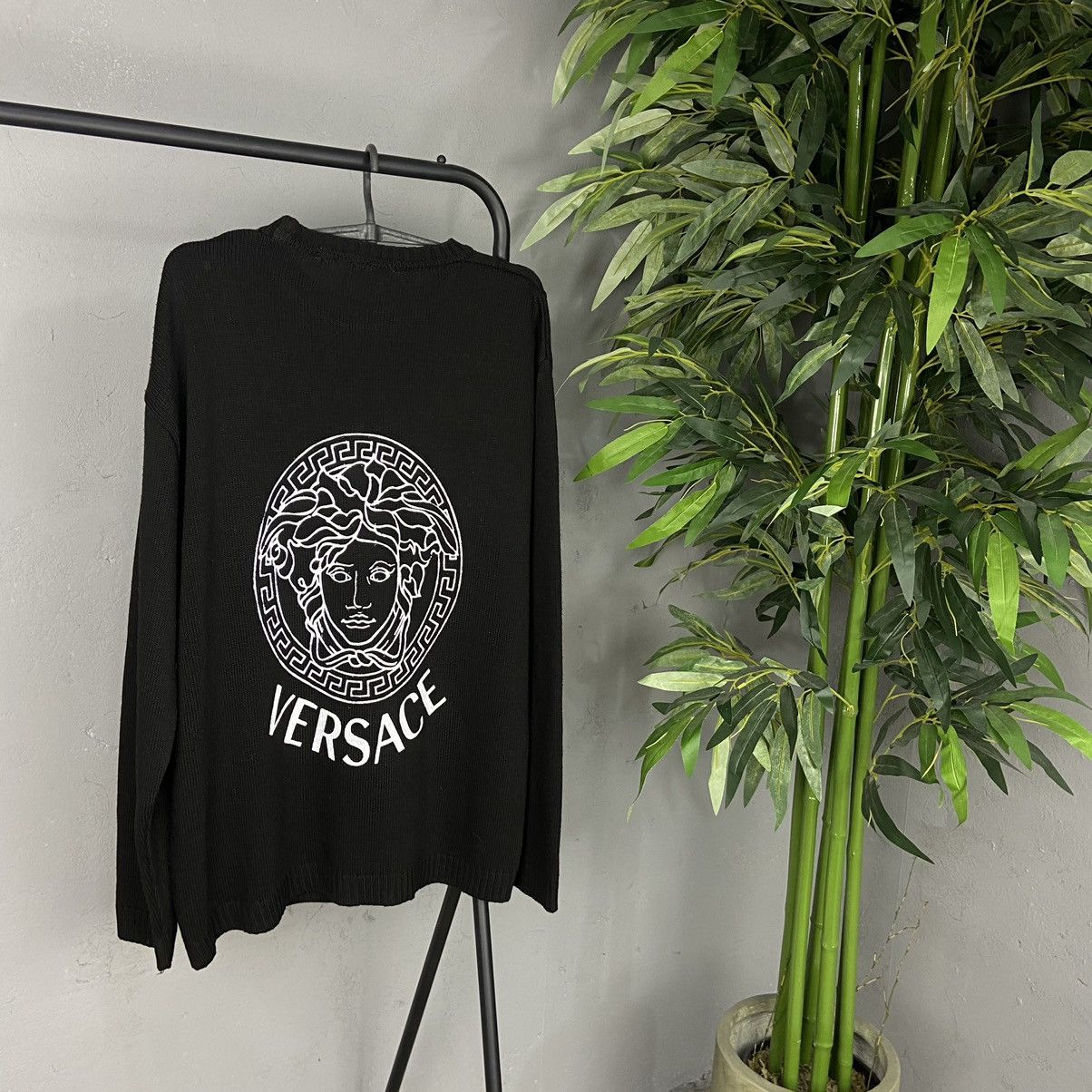 Versace VERSACE KNIT + PRINTED BIG LOGO + EMBROIDERED MINI LOGO Size US M / EU 48-50 / 2 - 1 Thumbnail