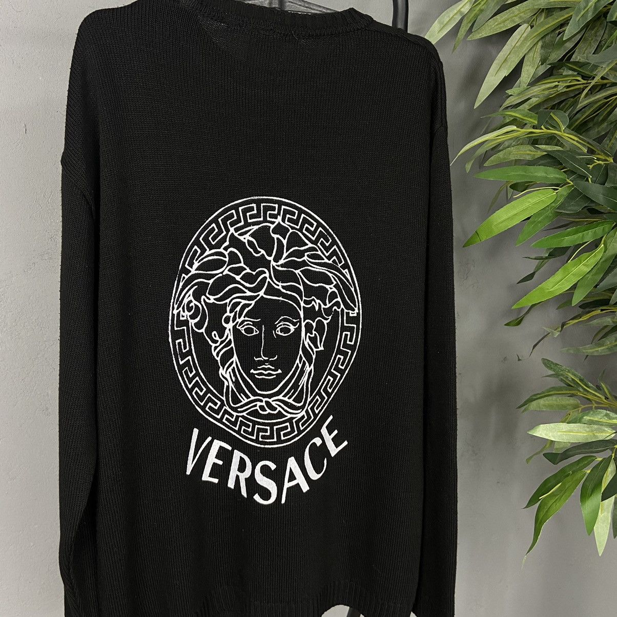 Versace VERSACE KNIT + PRINTED BIG LOGO + EMBROIDERED MINI LOGO Size US M / EU 48-50 / 2 - 3 Thumbnail