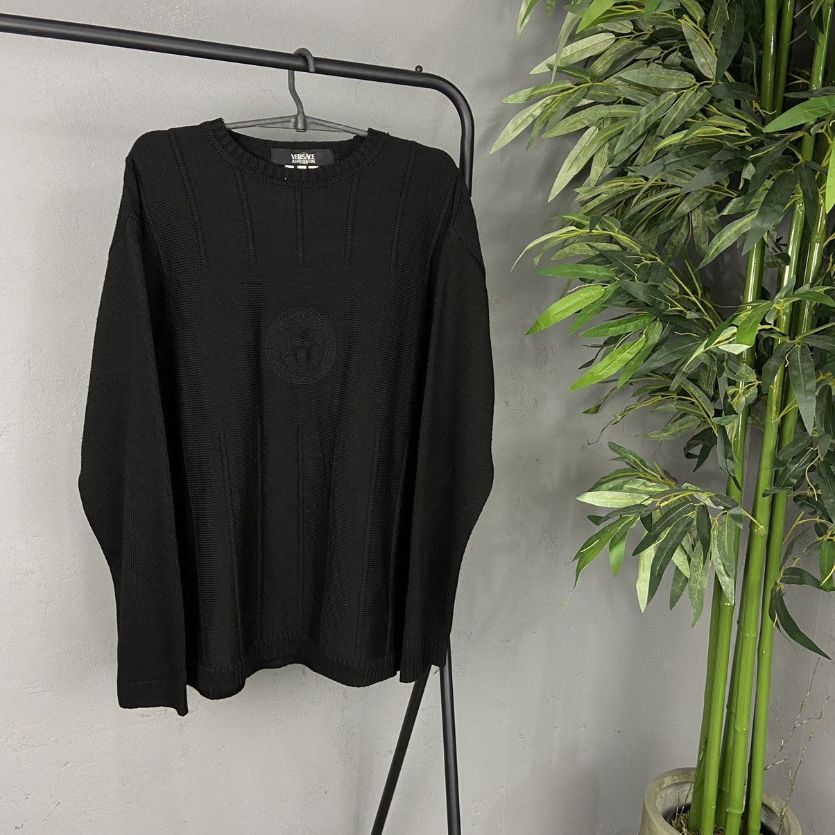 Versace VERSACE KNIT + PRINTED BIG LOGO + EMBROIDERED MINI LOGO Size US M / EU 48-50 / 2 - 2 Thumbnail