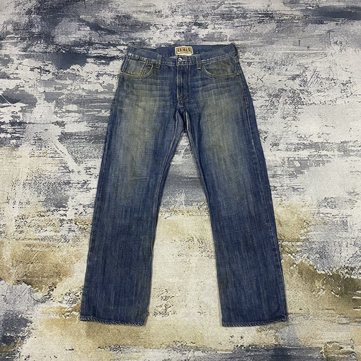 Levi's Vintage Clothing Vintage Levis 514 HoneyComb Stain Denim Jeans Size US 34 / EU 50 - 2 Thumbnail