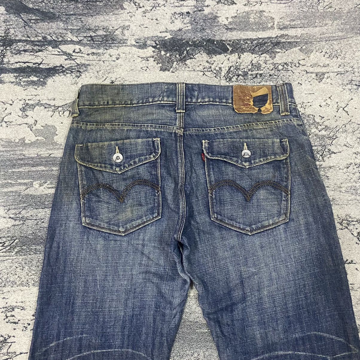 Levi's Vintage Clothing Vintage Levis 514 HoneyComb Stain Denim Jeans Size US 34 / EU 50 - 9 Thumbnail