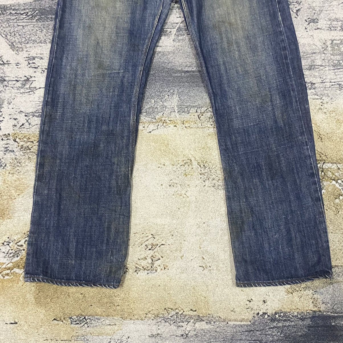 Levi's Vintage Clothing Vintage Levis 514 HoneyComb Stain Denim Jeans Size US 34 / EU 50 - 4 Thumbnail