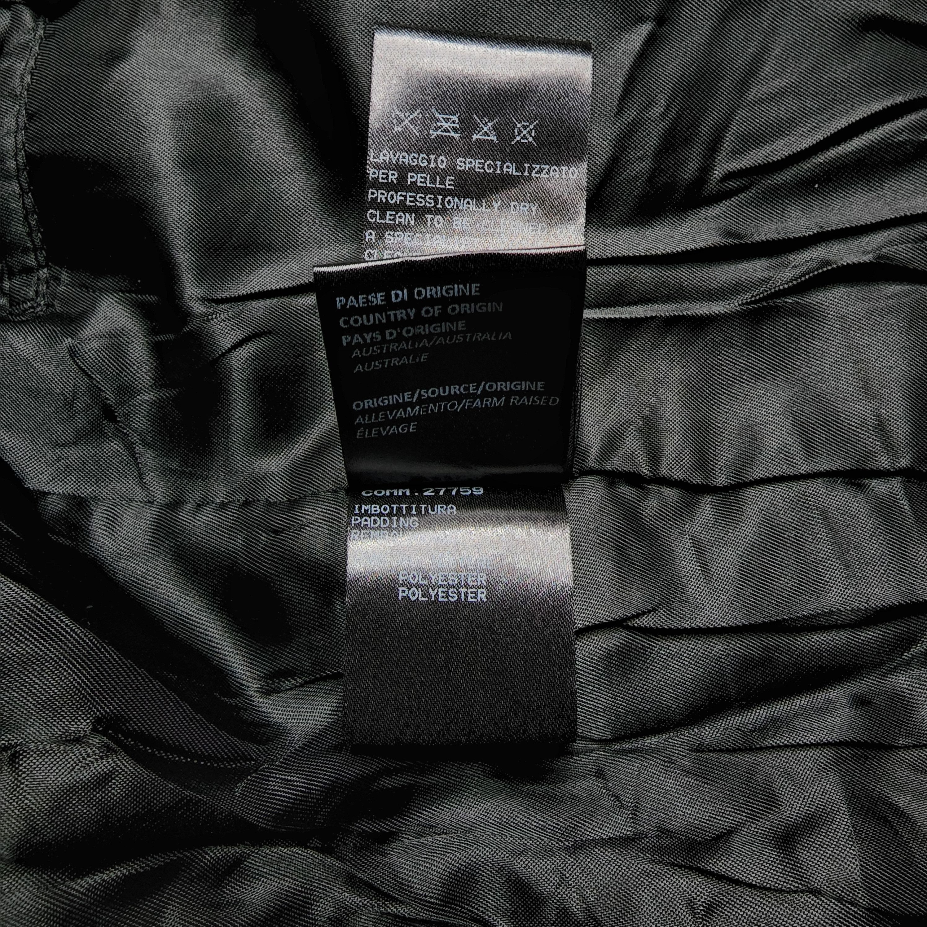 Drome Drome - Guidi Kangaroo Leather Racer Jacket Size US M / EU 48-50 / 2 - 8 Thumbnail