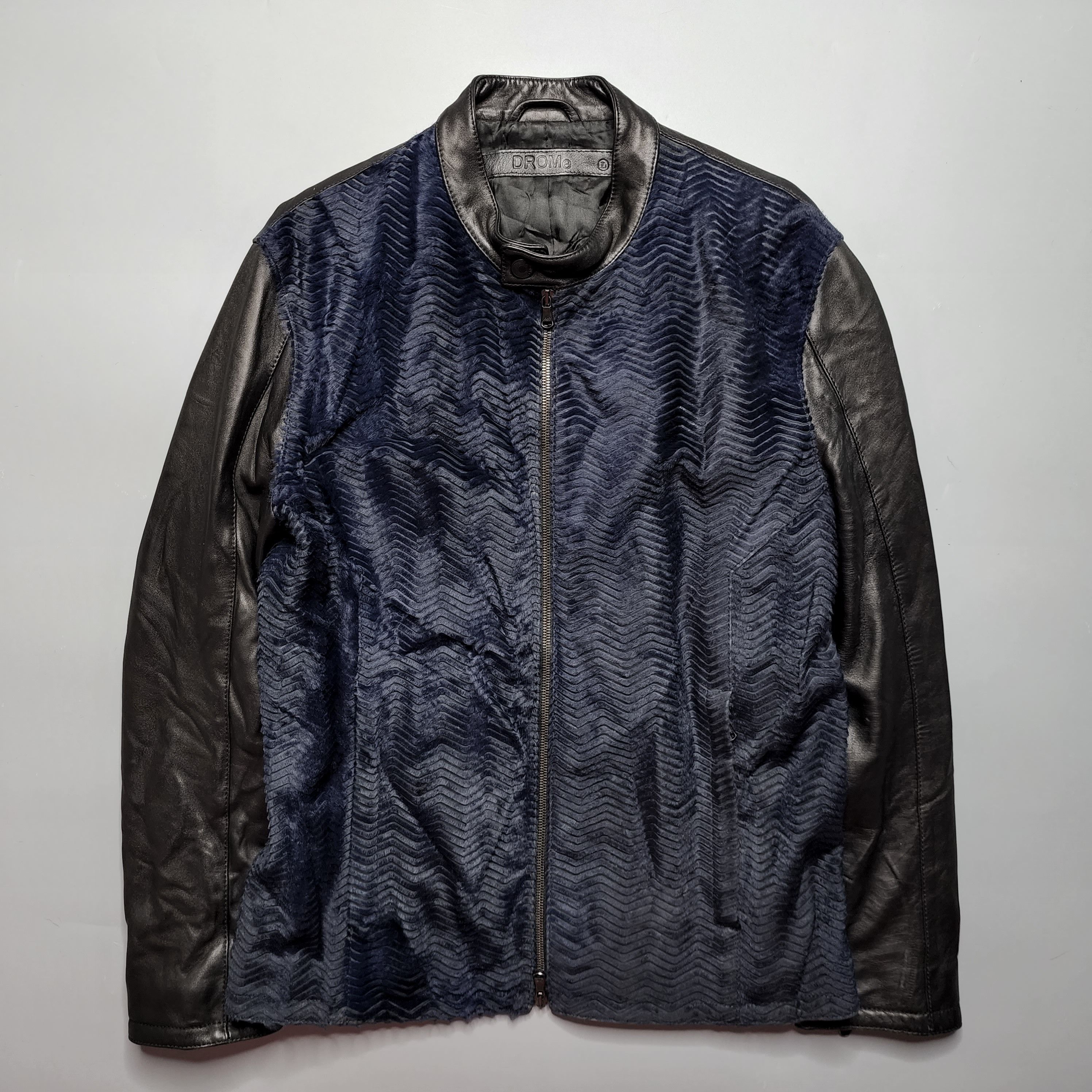 Drome Drome - Guidi Kangaroo Leather Racer Jacket Size US M / EU 48-50 / 2 - 1 Thumbnail