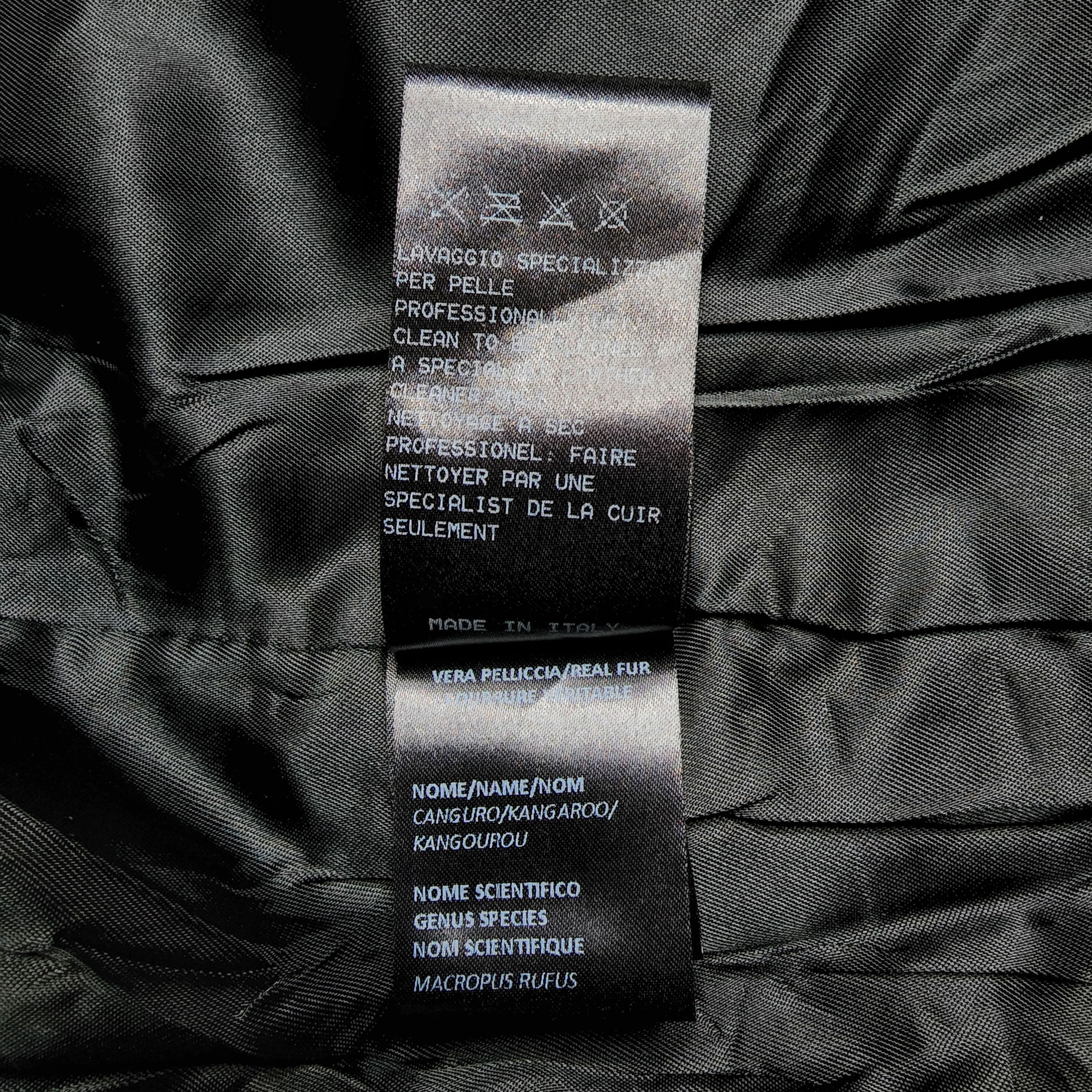 Drome Drome - Guidi Kangaroo Leather Racer Jacket Size US M / EU 48-50 / 2 - 7 Thumbnail