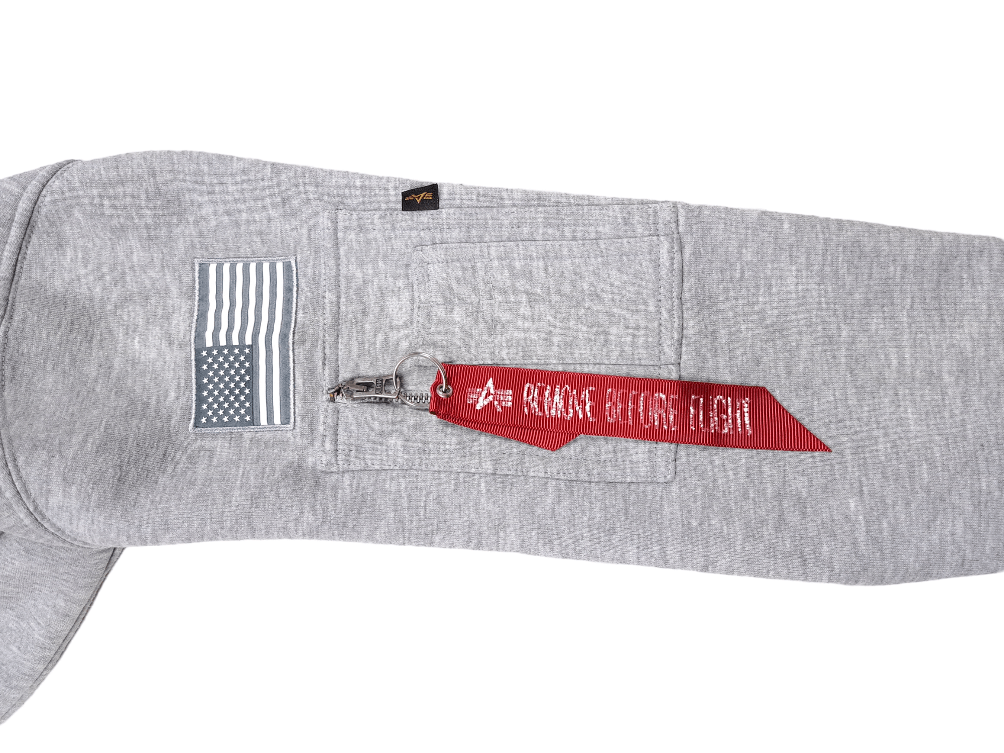 Alpha Industries Alpha Industries Big Logo Gray Sweatshirt Hoodie Crewneck Size US S / EU 44-46 / 1 - 5 Thumbnail