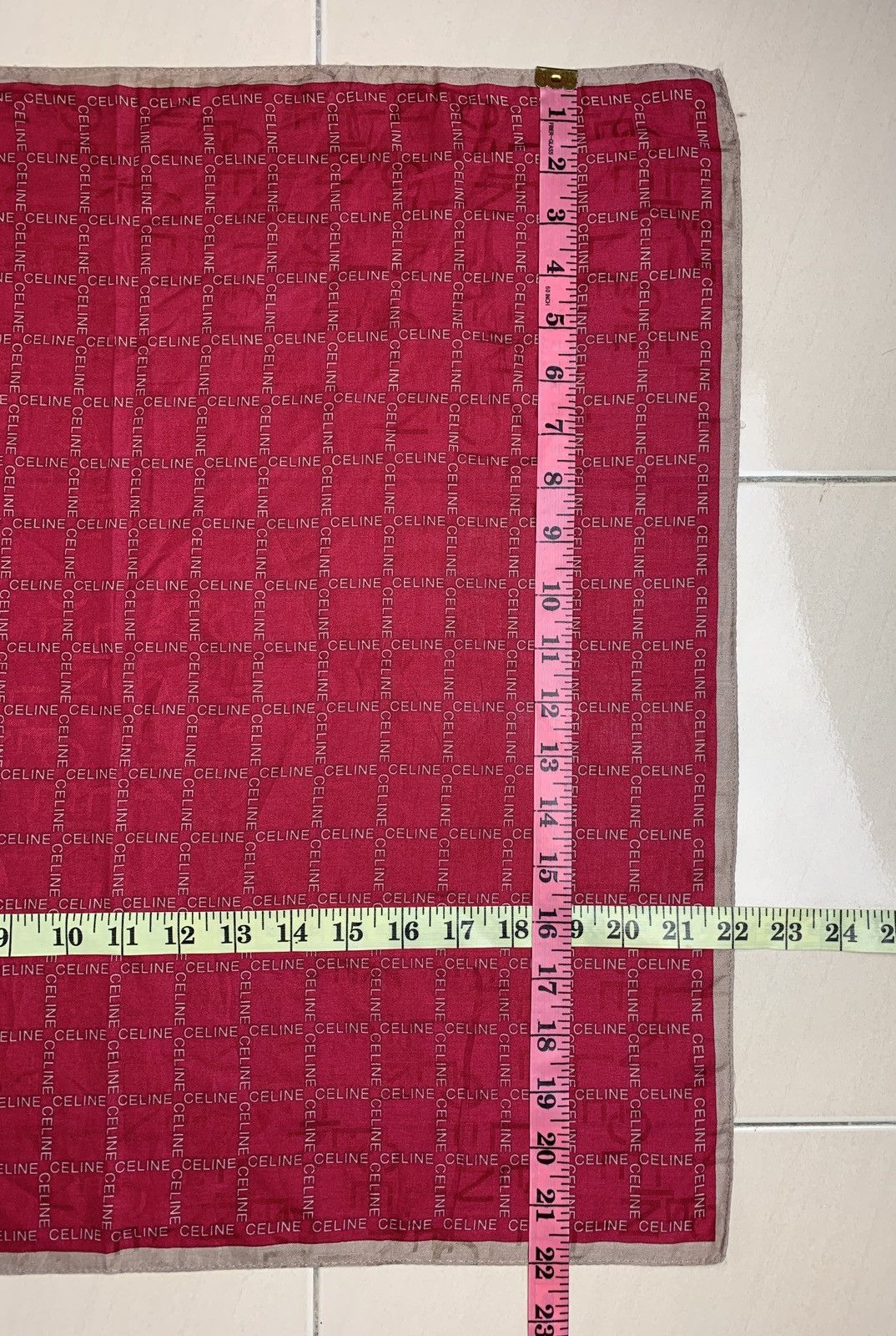 Celine Celine Handkerchief Pocketsquares Size ONE SIZE - 8 Thumbnail