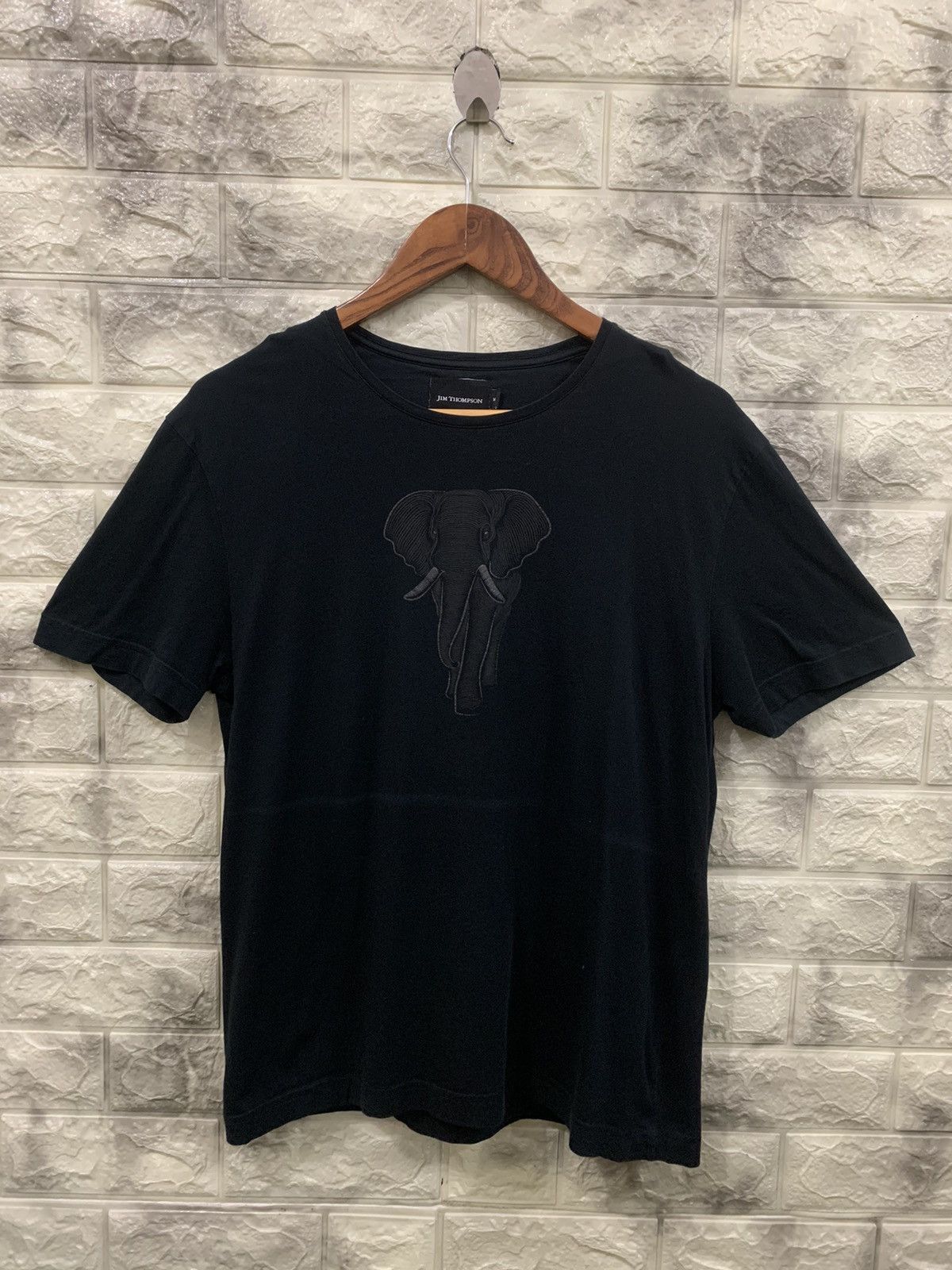 Jim Thompson Jim Thompson Elephant Logo Black Tee Size US M / EU 48-50 / 2 - 2 Thumbnail