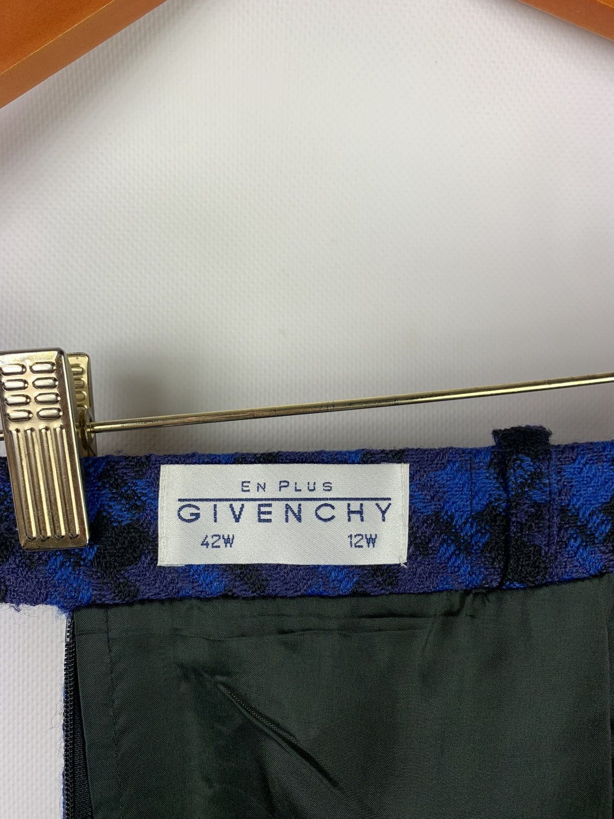 Vintage Givenchy En Plus women’s vintage wool tweed skirt size 42 Size 28" / US 6 / IT 42 - 6 Thumbnail