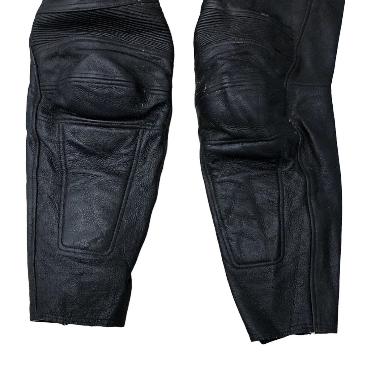 Leather VINTAGE BS LEATHER BIKERS LEATHER PANTS Size US 37 - 7 Thumbnail
