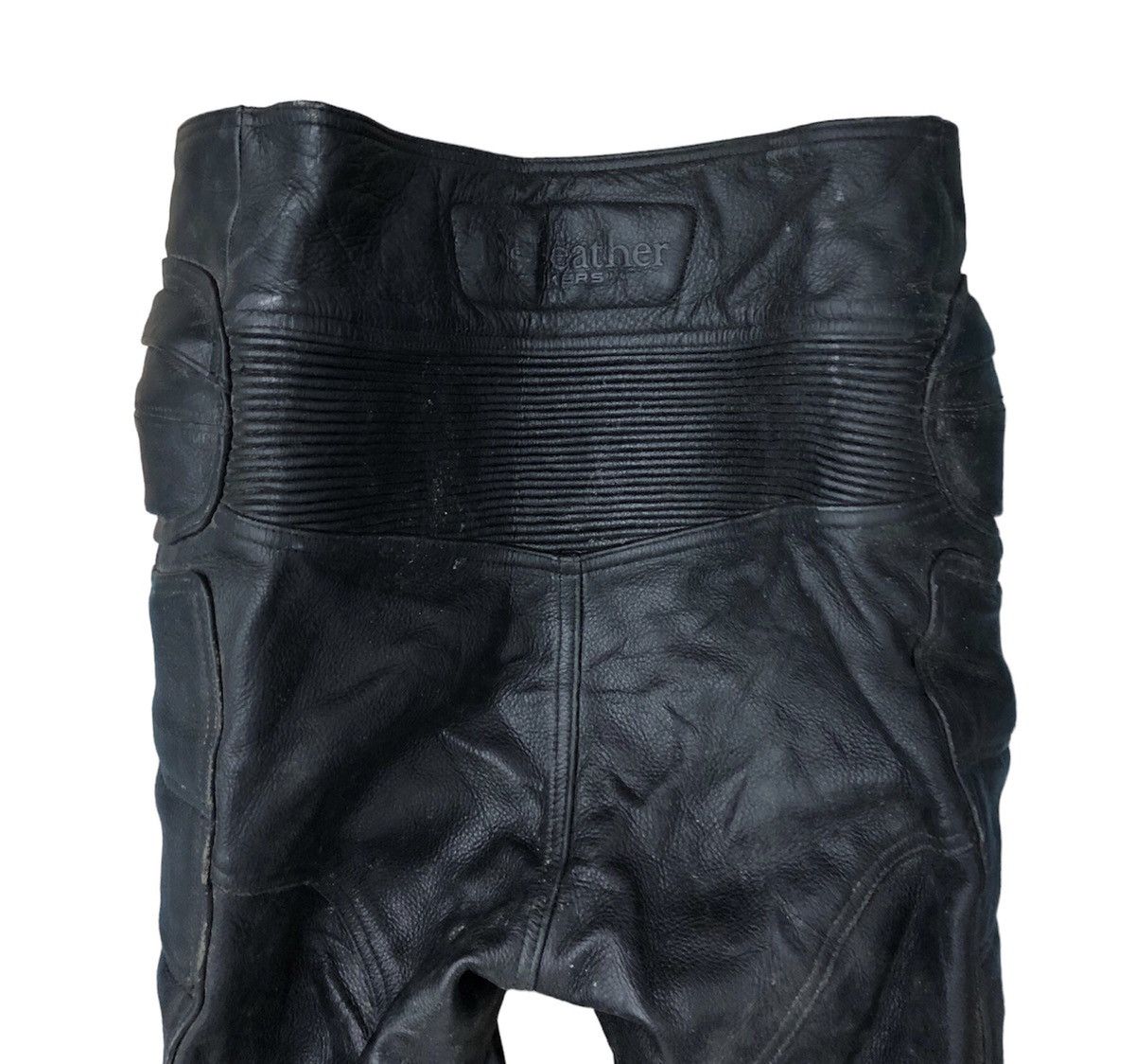 Leather VINTAGE BS LEATHER BIKERS LEATHER PANTS Size US 37 - 4 Thumbnail