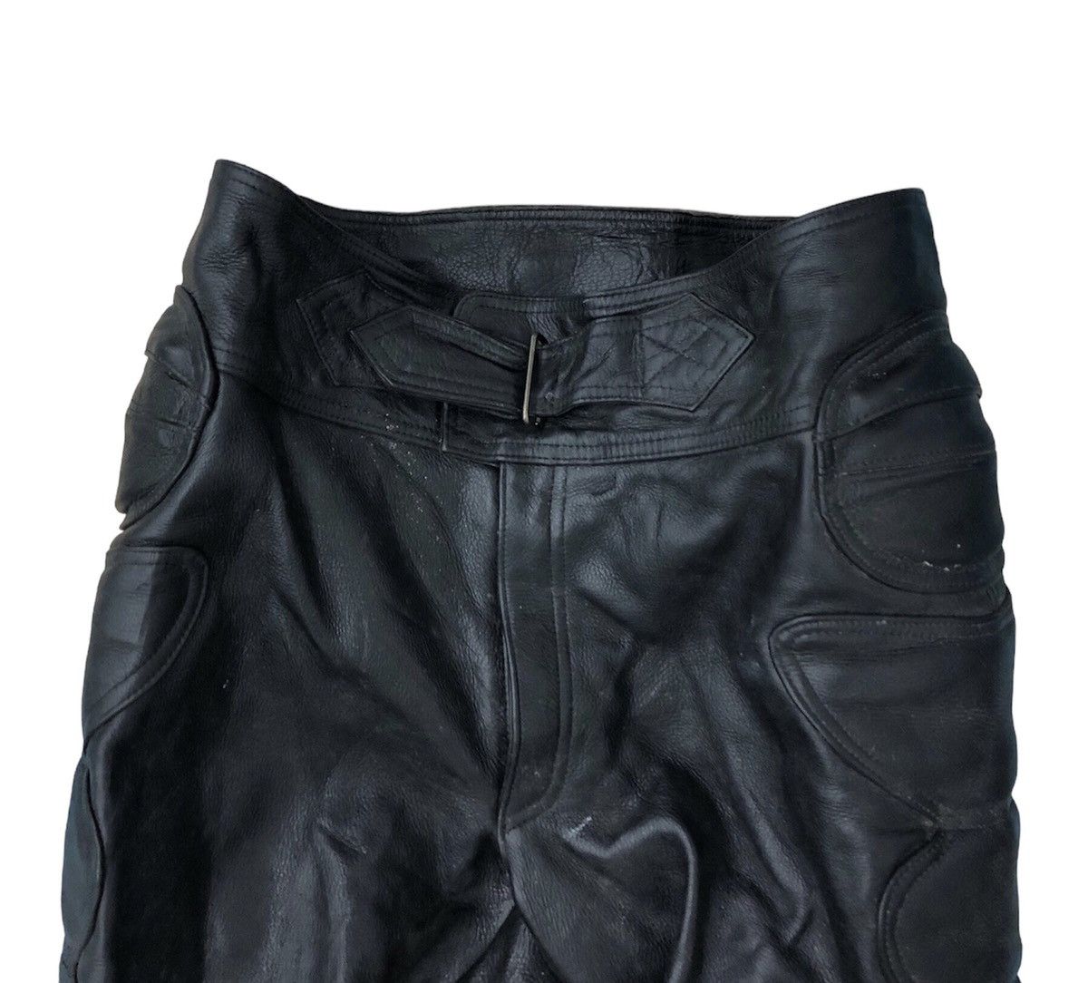 Leather VINTAGE BS LEATHER BIKERS LEATHER PANTS Size US 37 - 3 Thumbnail