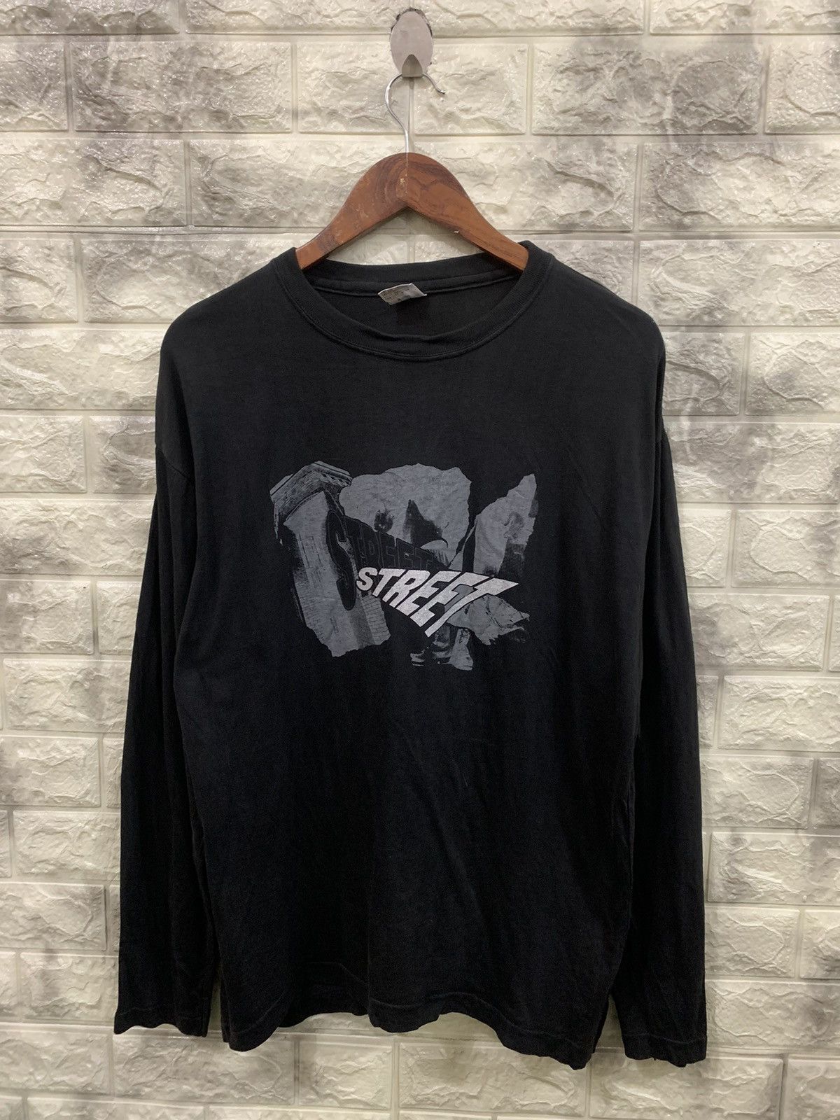 Japanese Brand × Vintage Vintage Street Logo Black Shirt Size US L / EU 52-54 / 3 - 1 Thumbnail