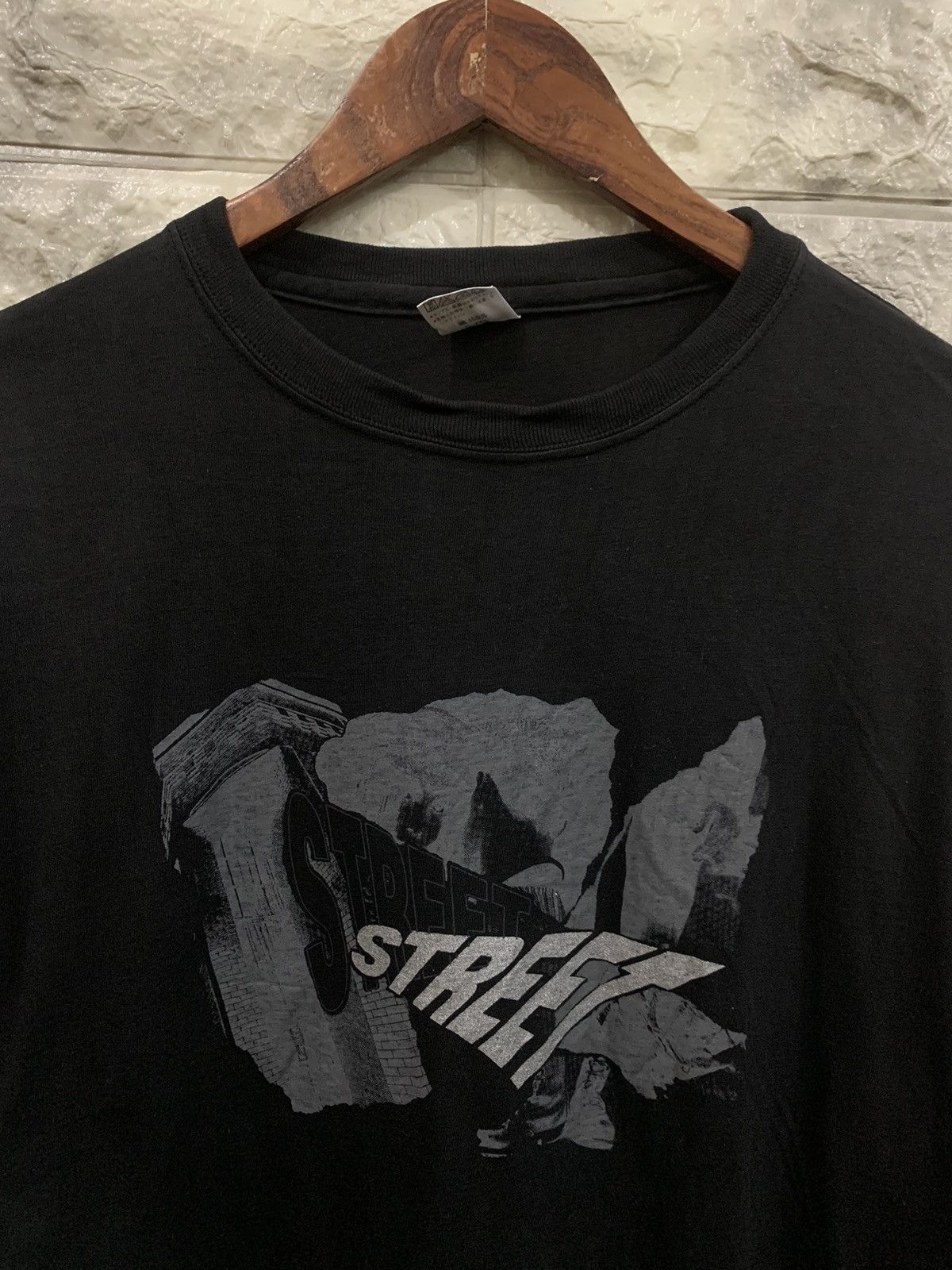 Japanese Brand × Vintage Vintage Street Logo Black Shirt Size US L / EU 52-54 / 3 - 2 Thumbnail