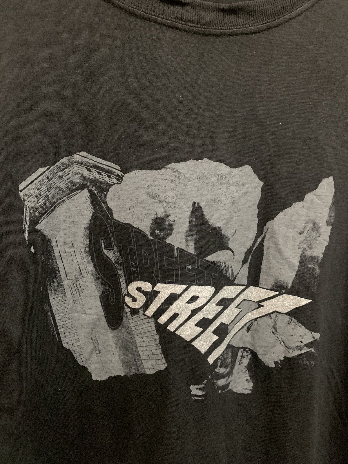 Japanese Brand × Vintage Vintage Street Logo Black Shirt Size US L / EU 52-54 / 3 - 3 Thumbnail