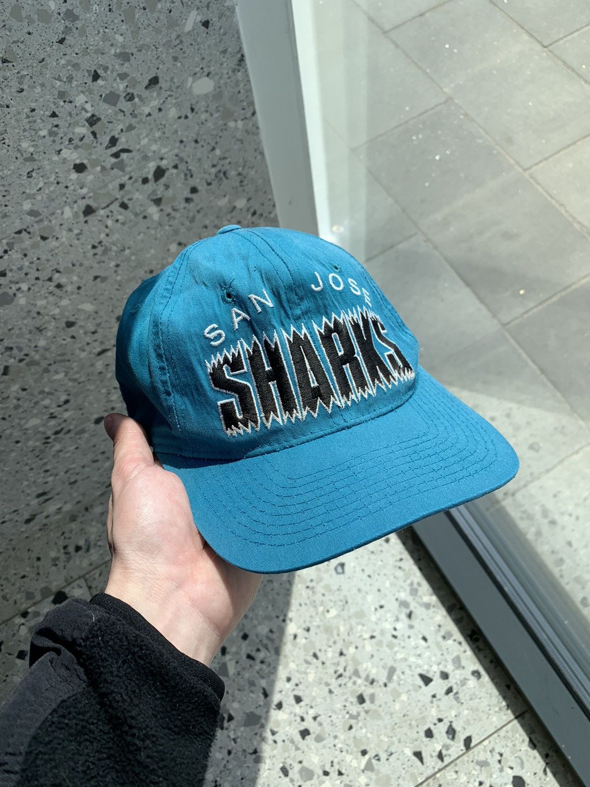 Starter × Vintage Vintage 90s San Jose Sharks Starter Snapback Hat Style Size ONE SIZE - 2 Thumbnail