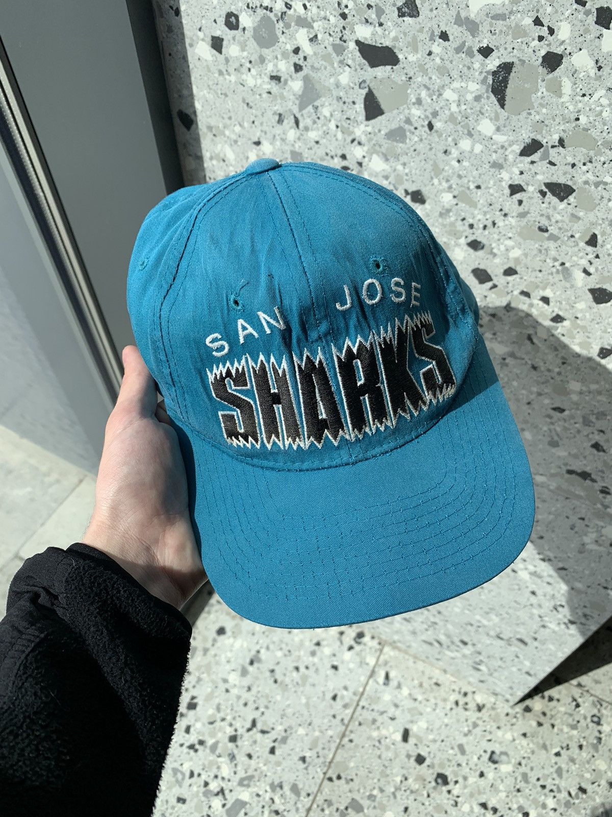 Starter × Vintage Vintage 90s San Jose Sharks Starter Snapback Hat Style Size ONE SIZE - 3 Thumbnail