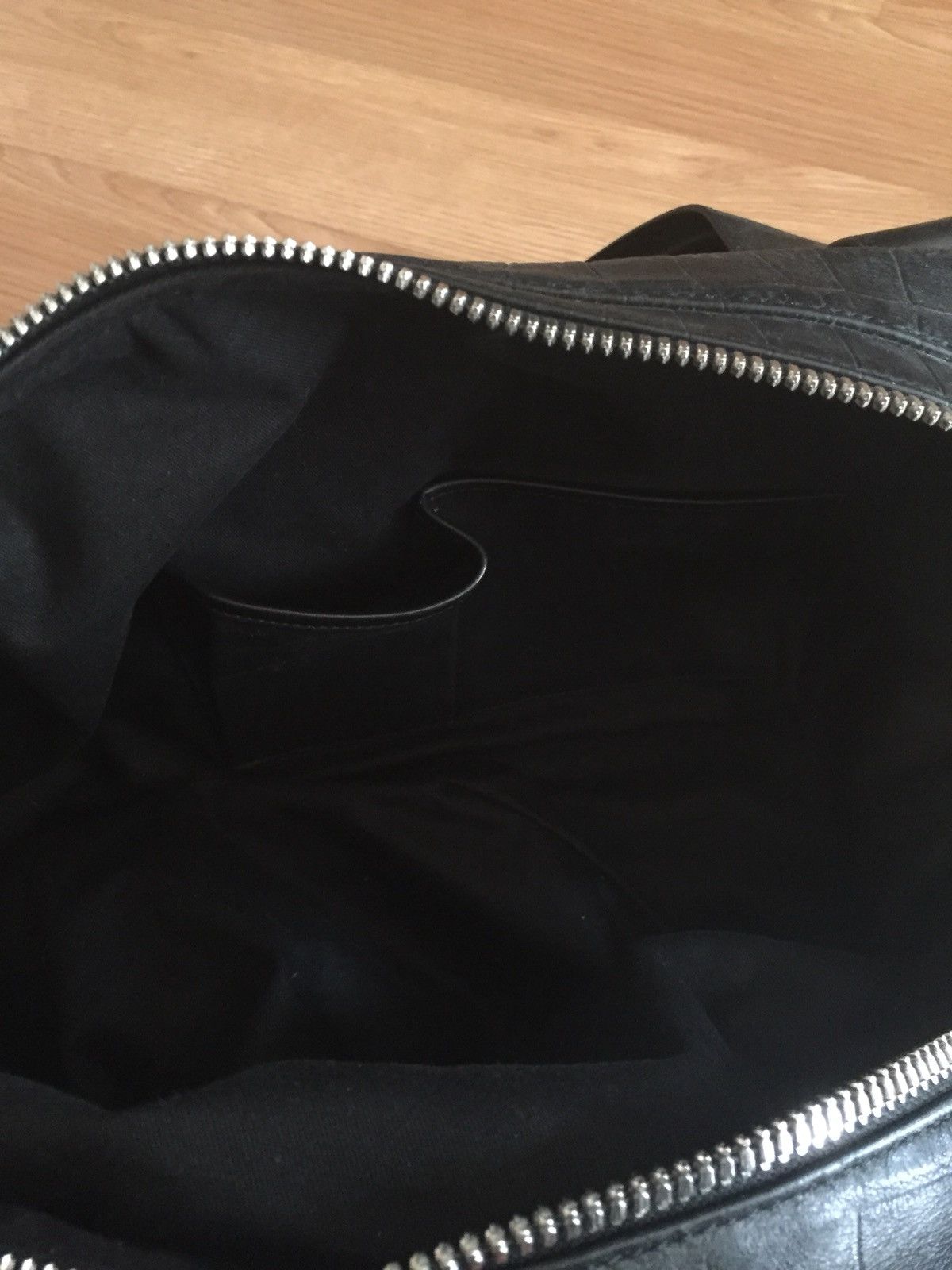 Alexander Wang Croc Embossed Leather Duffle Bag Size ONE SIZE - 5 Thumbnail