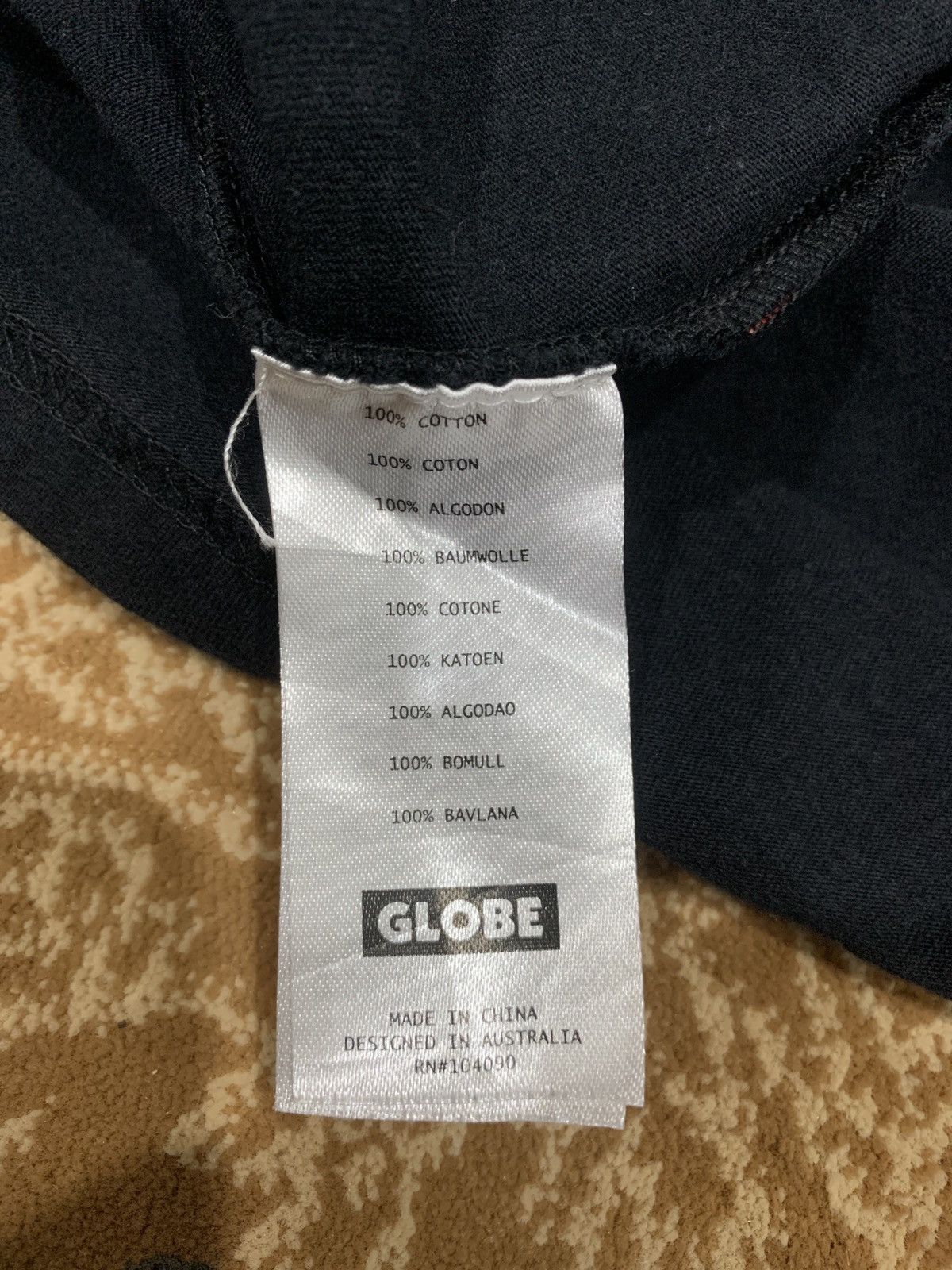 Globe Globe “Trippin’ On Tropics” Black Tee Size US M / EU 48-50 / 2 - 7 Thumbnail
