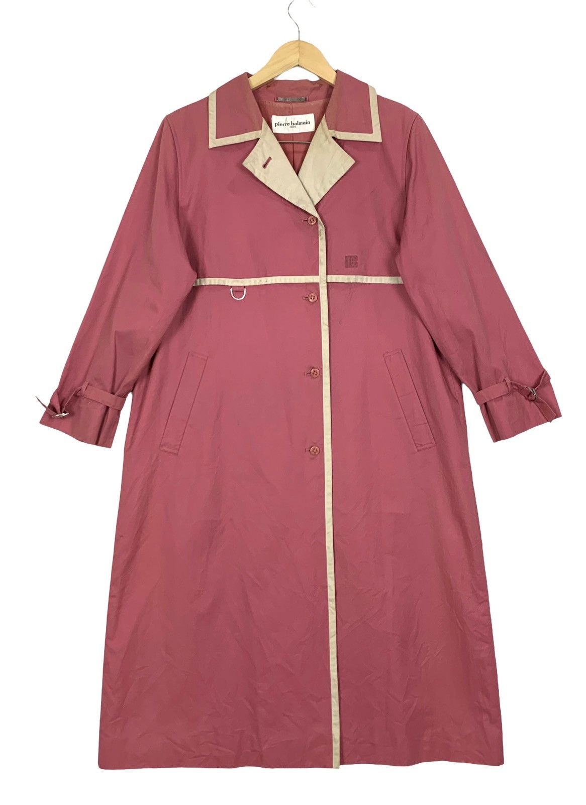 Vintage Pierre Balmain Paris Long Coat Jacket