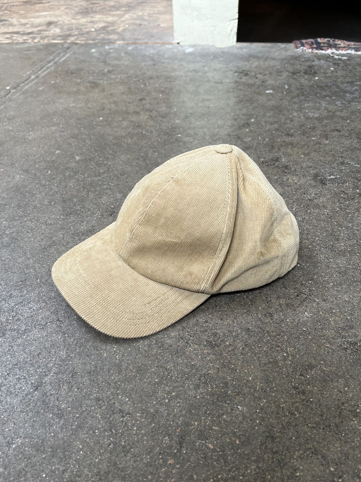 Other Corduroy Baseball Hat Brown Size ONE SIZE - 1 Thumbnail