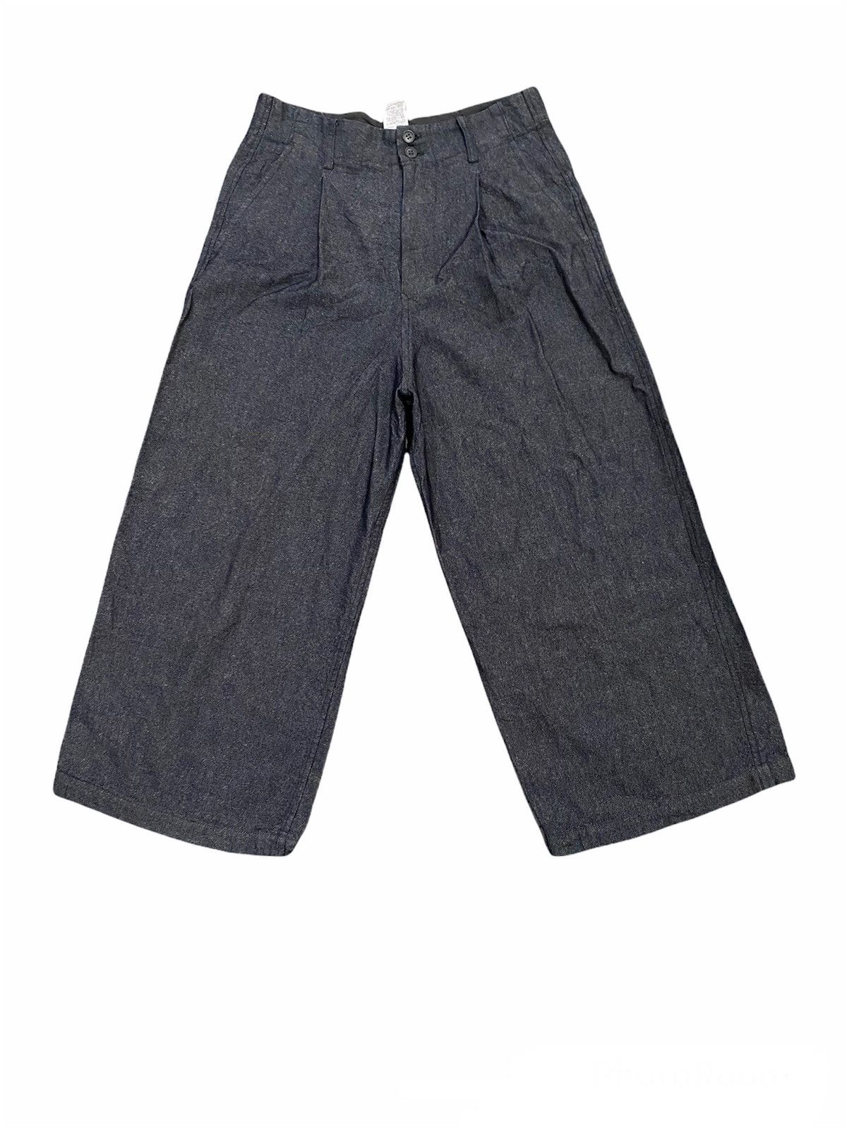Issey Miyake PLANTATION WIDE PANTS BY ISSEY MIYAKE Size US 30 / EU 46 - 1 Thumbnail