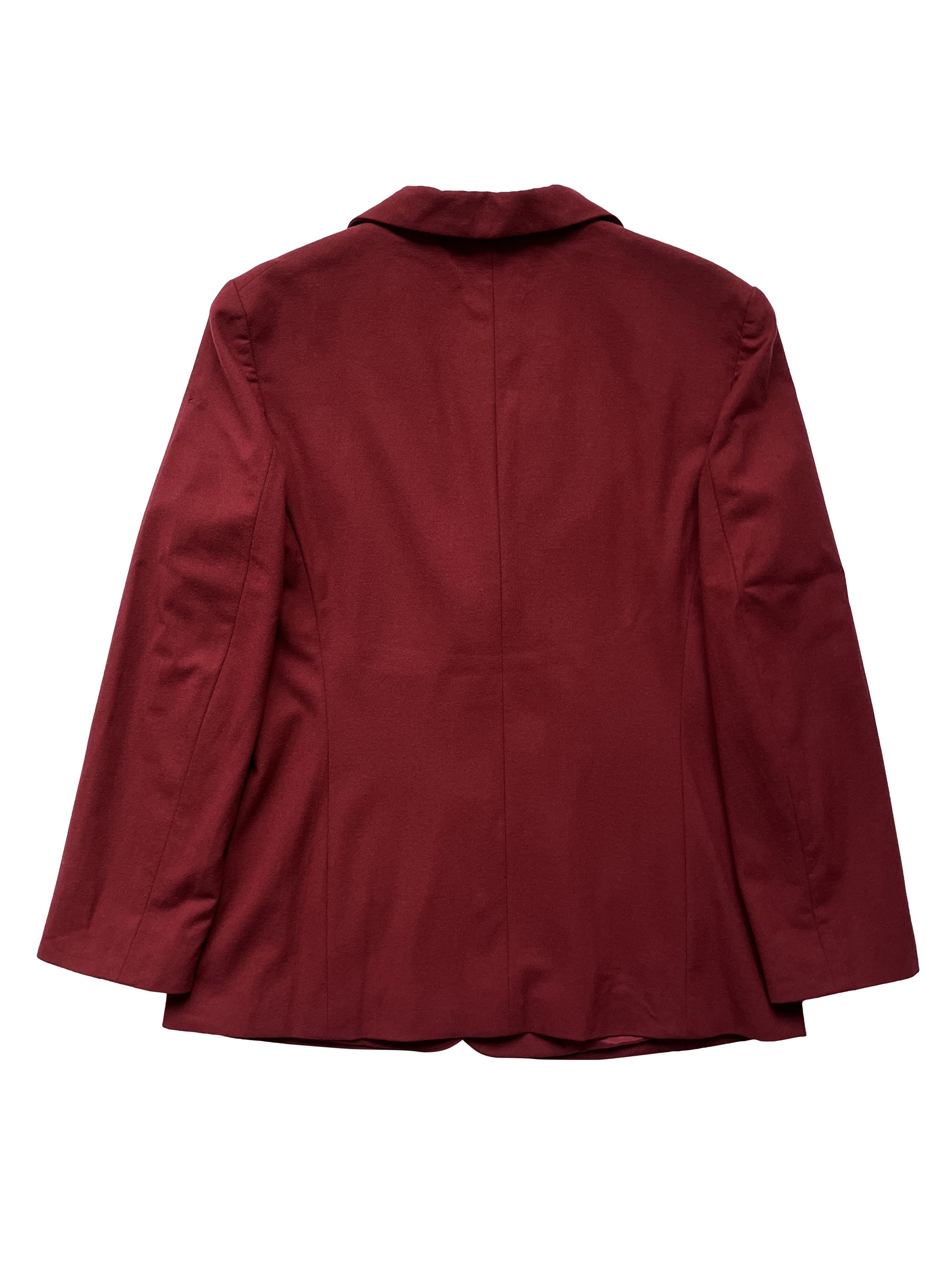 Jil Sander ⚡️QUICK SALE⚡️Jil Sander Dark Red Blazer Jacket Size M / US 6-8 / IT 42-44 - 2 Thumbnail