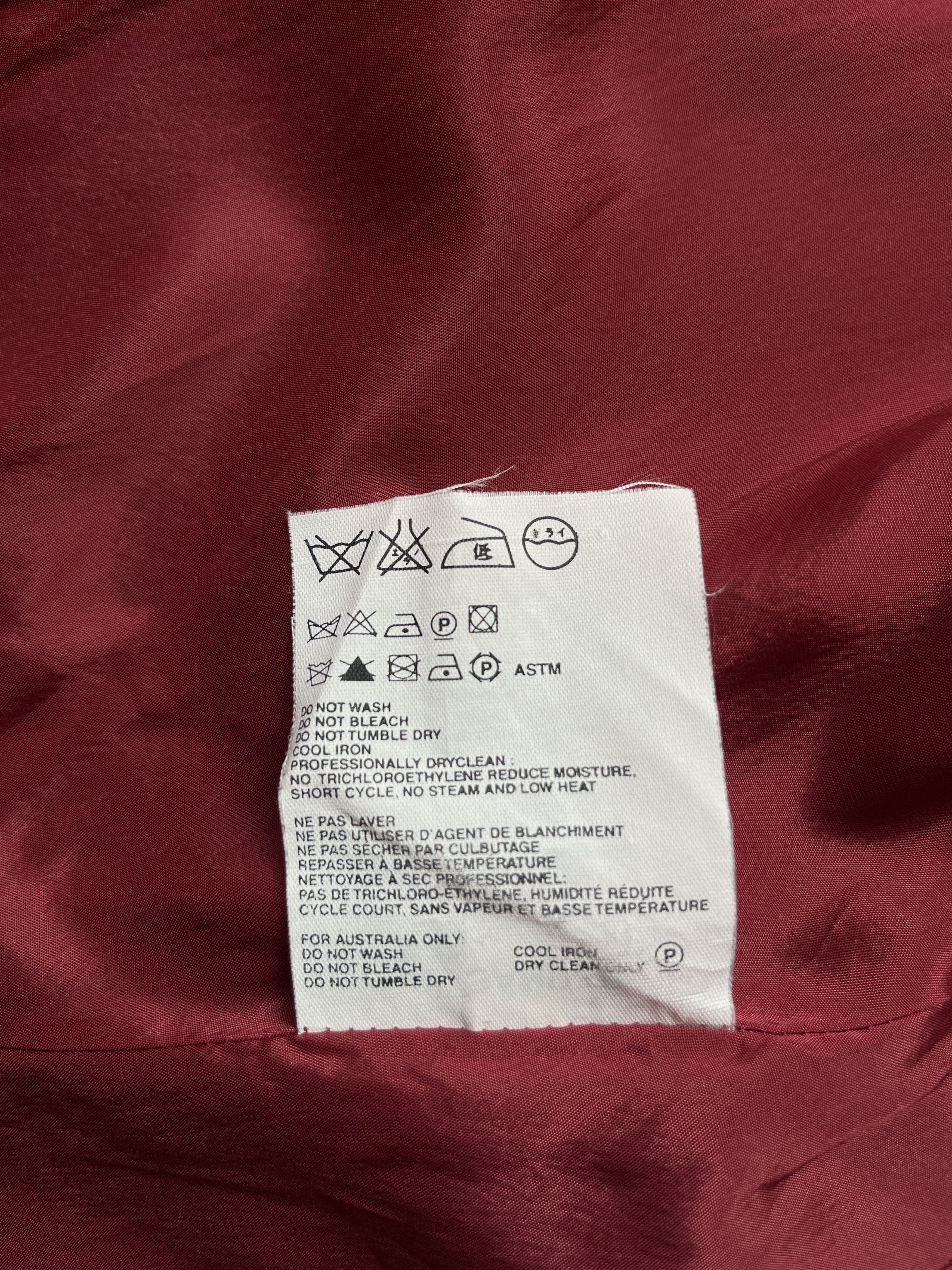 Jil Sander ⚡️QUICK SALE⚡️Jil Sander Dark Red Blazer Jacket Size M / US 6-8 / IT 42-44 - 5 Thumbnail
