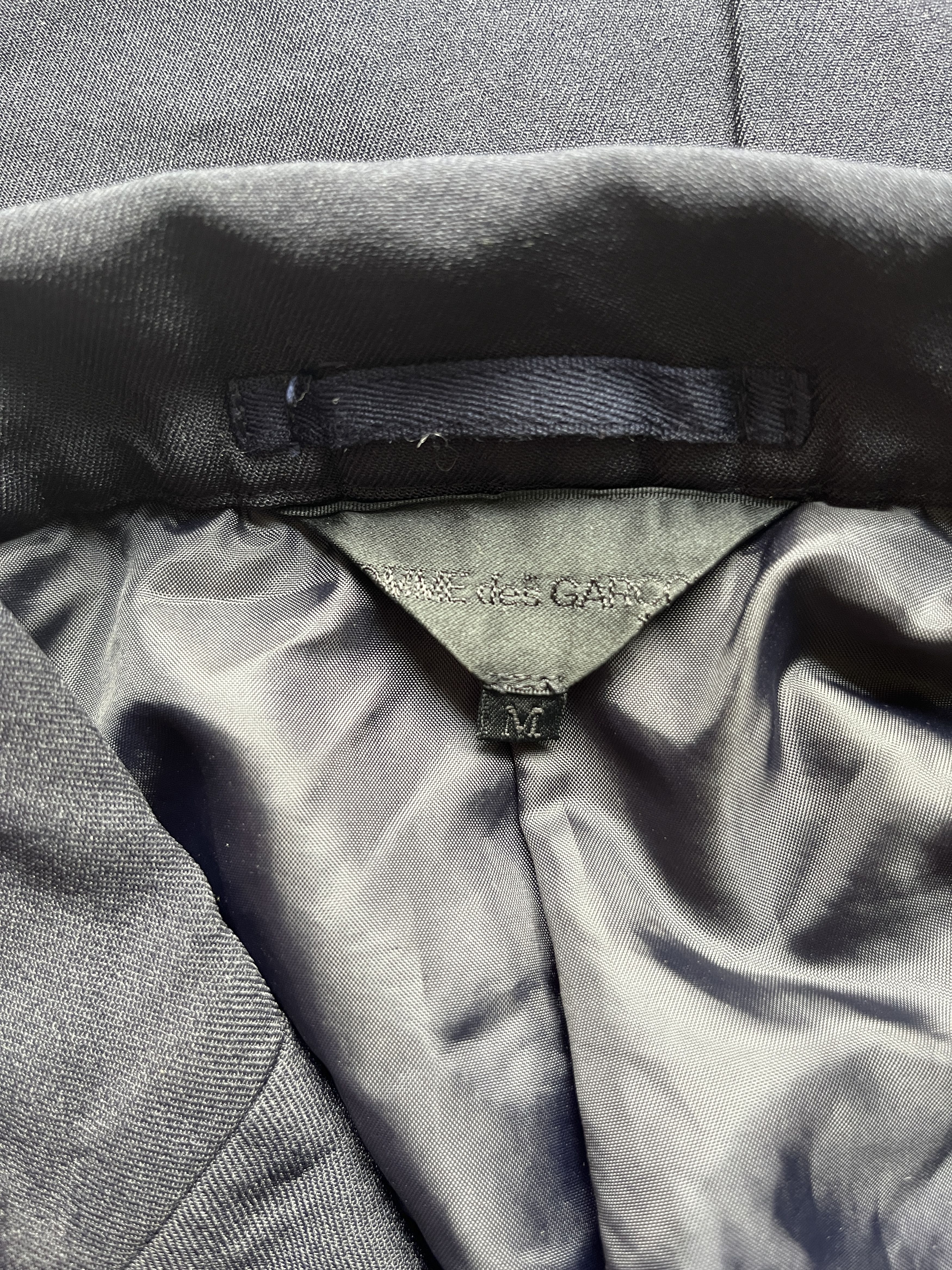 Comme des Garcons ⚡️QUICK SALE⚡️2015 Comme des Garcons Navy Jacket Blazer Size US M / EU 48-50 / 2 - 3 Thumbnail