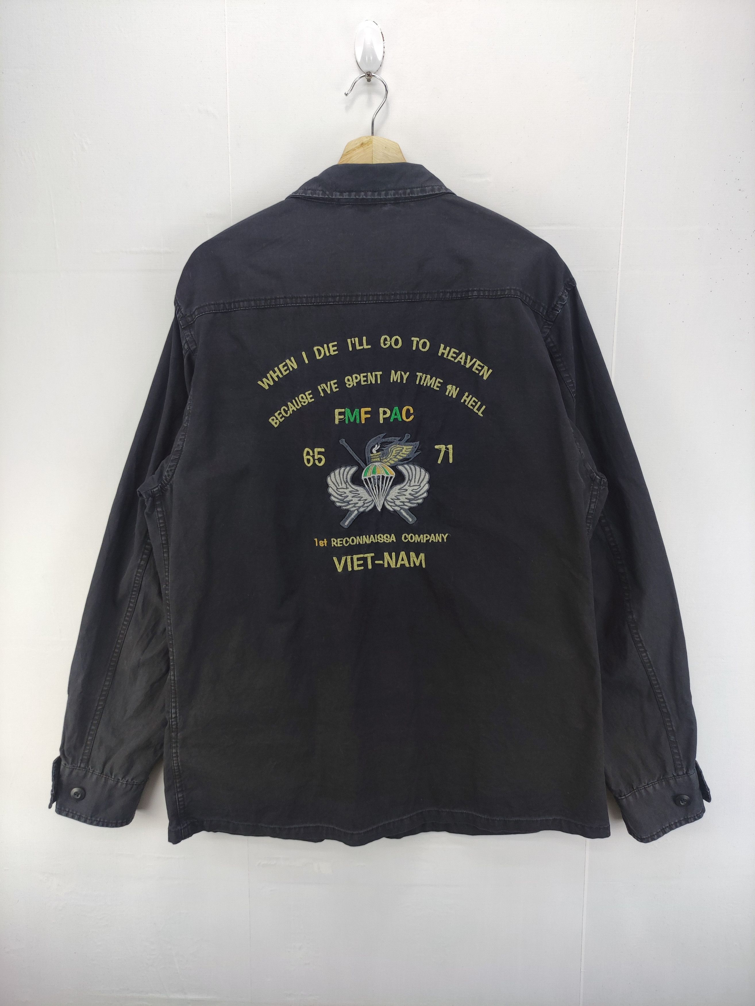 Avirex Avirex Slant Pocket Combat Jacket Inspired in Vietnam War Size US L / EU 52-54 / 3 - 10 Thumbnail