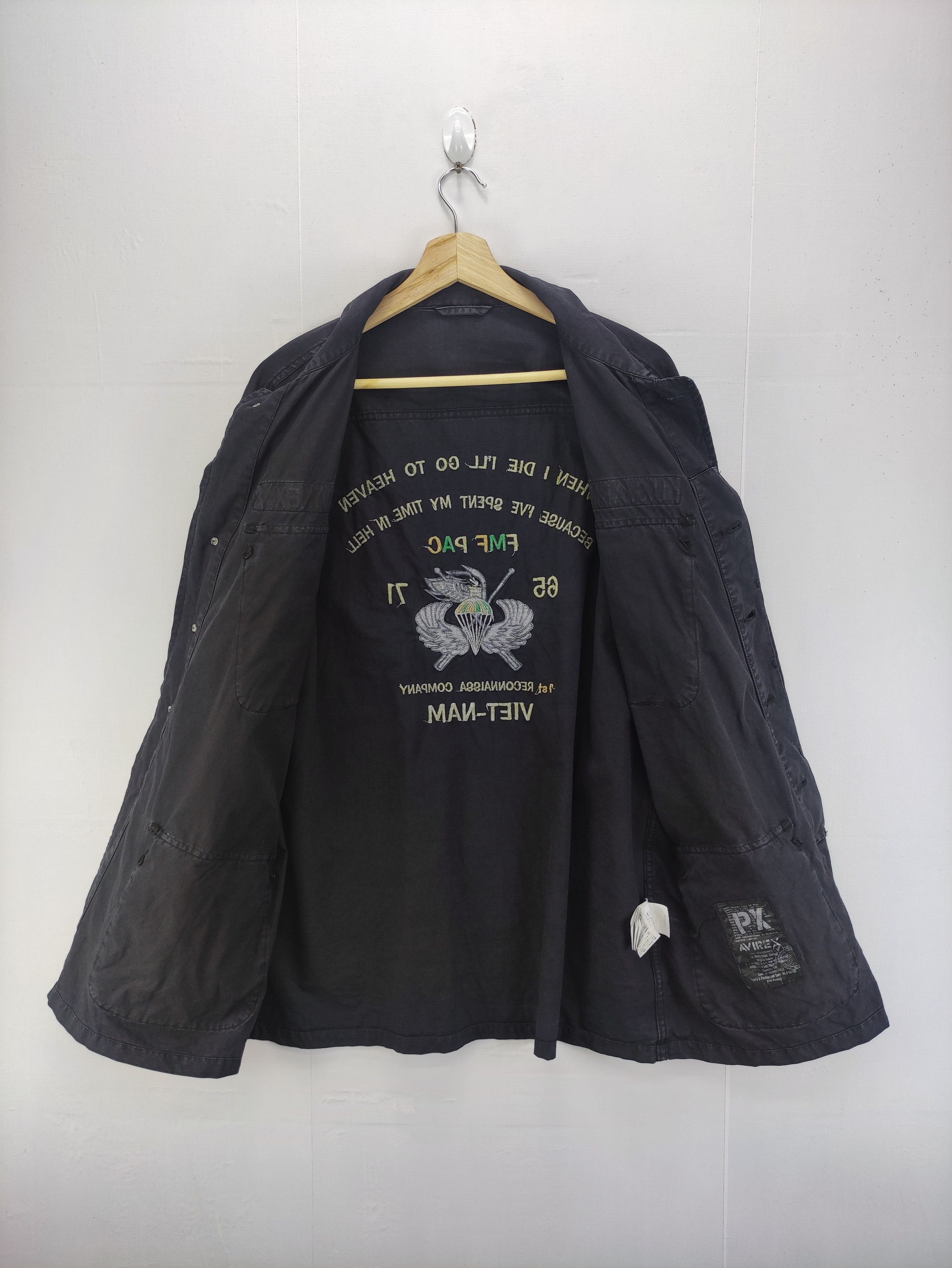 Avirex Avirex Slant Pocket Combat Jacket Inspired in Vietnam War Size US L / EU 52-54 / 3 - 3 Thumbnail