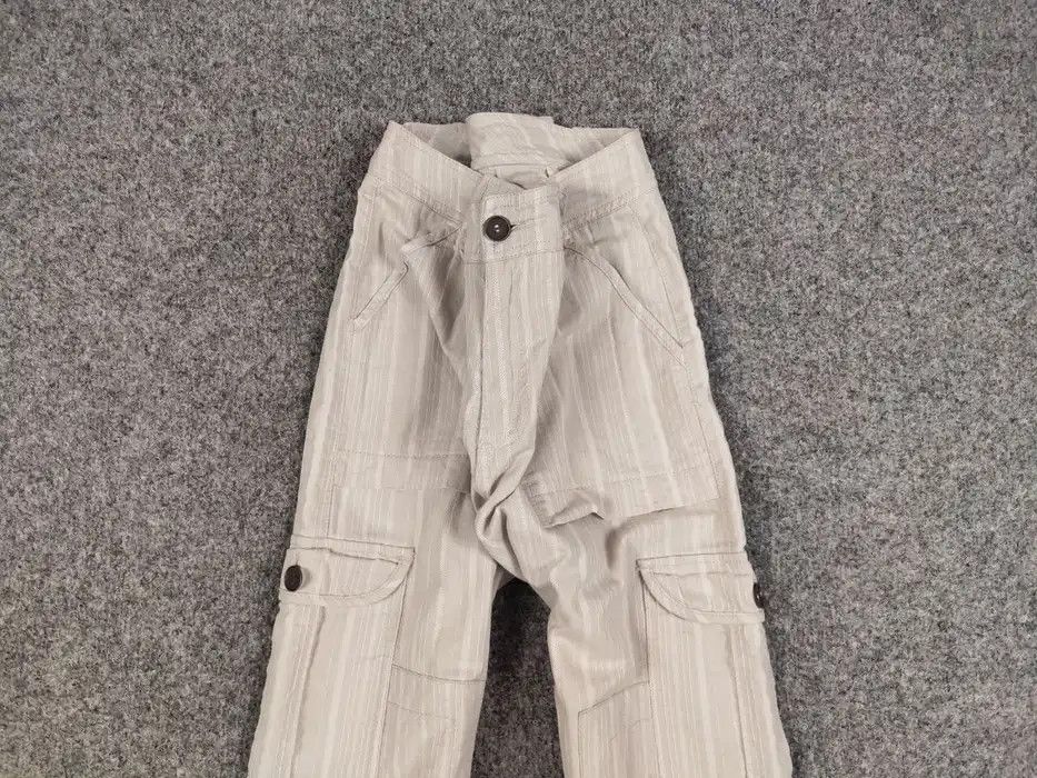 Japanese Brand Vintage 90's Japanese Bondage Zip Bootcut Gray Cargo Pants Size 27" / US 4 / IT 40 - 3 Thumbnail